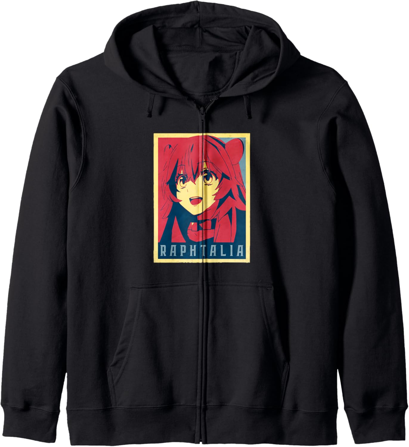 Art Rising Of The Shield Anime Hero Zip Hoodie
