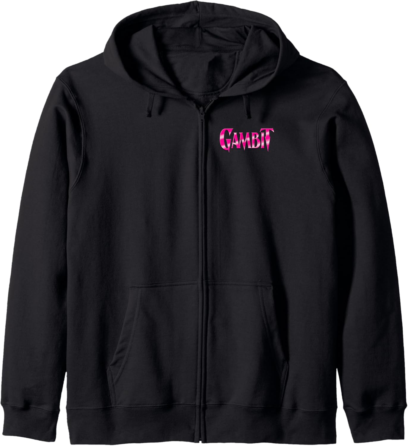 Marvel X-Men '97 Animated Series Gambit Name Logo 2-Sided Zip Hoodie