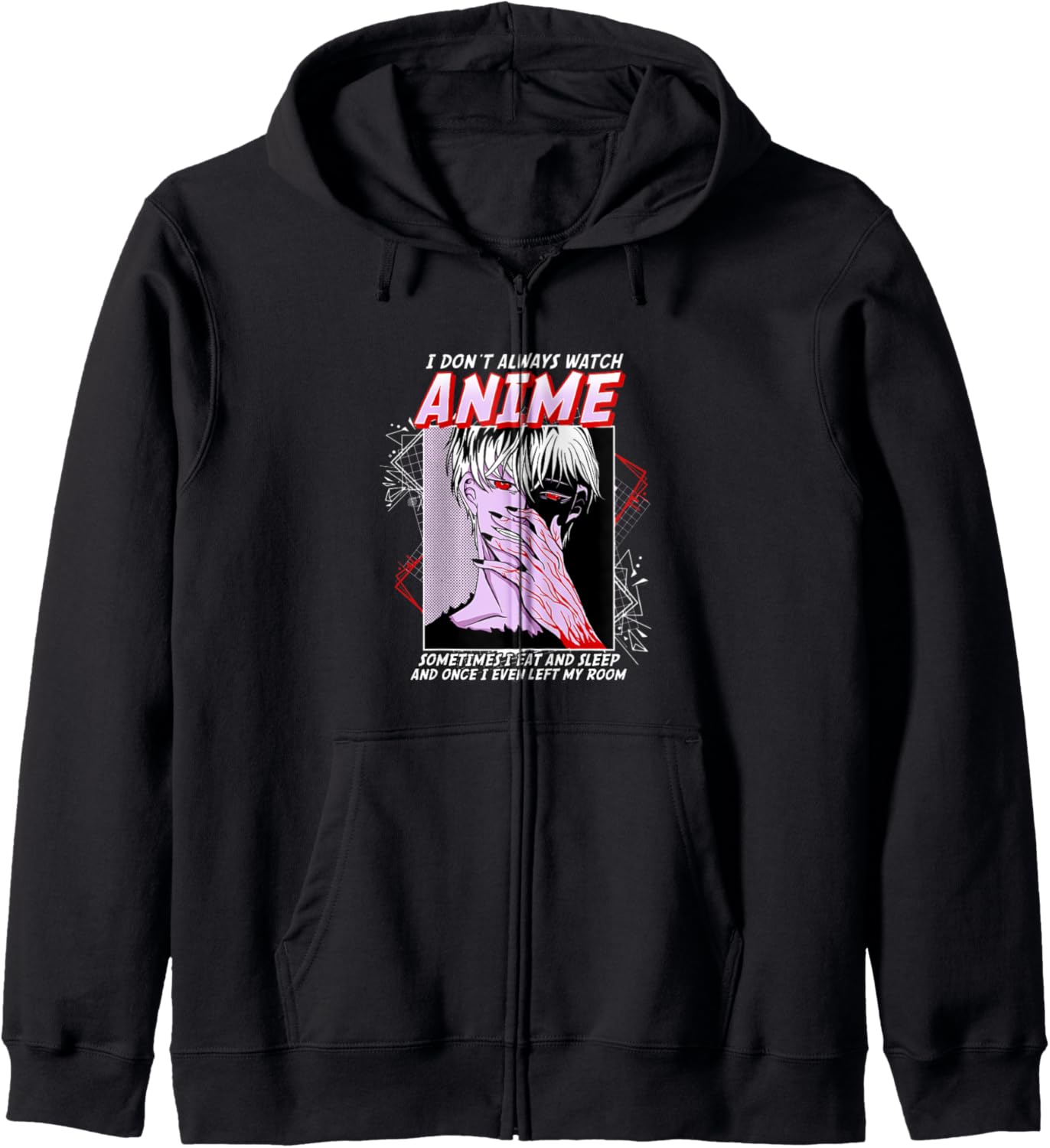 I Don't Always Watch Anime I Chibi Kawaii Anime Cosplay Hoodie