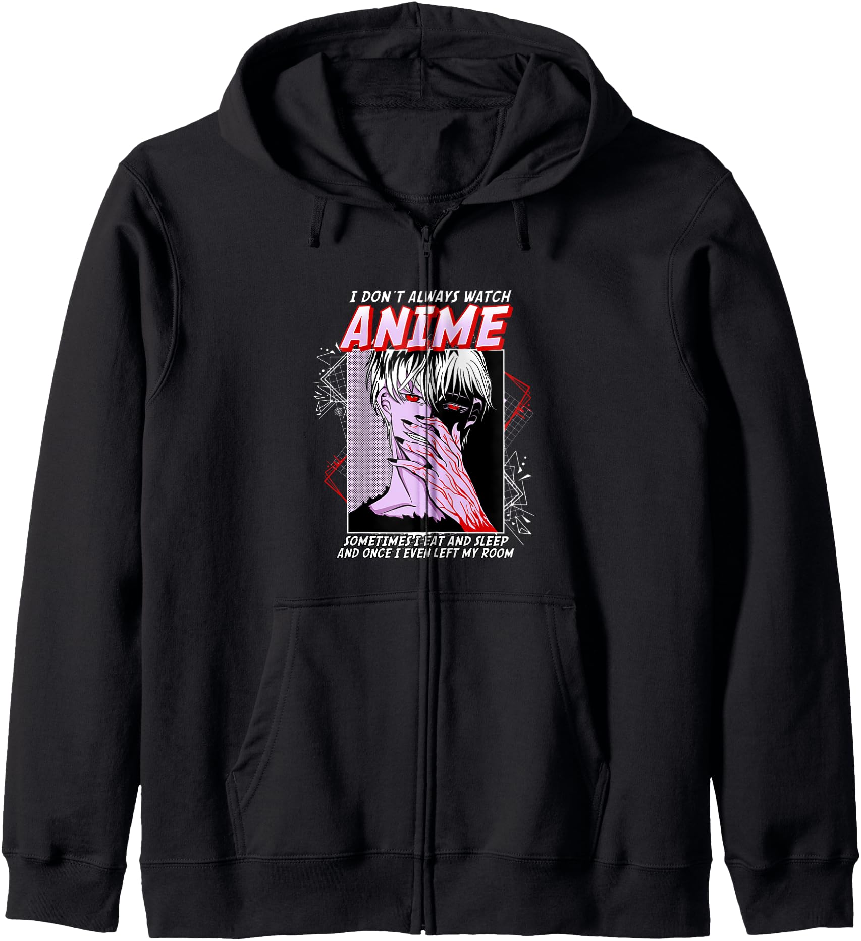 I Don't Always Watch Anime I Chibi Kawaii Anime Cosplay Hoodie
