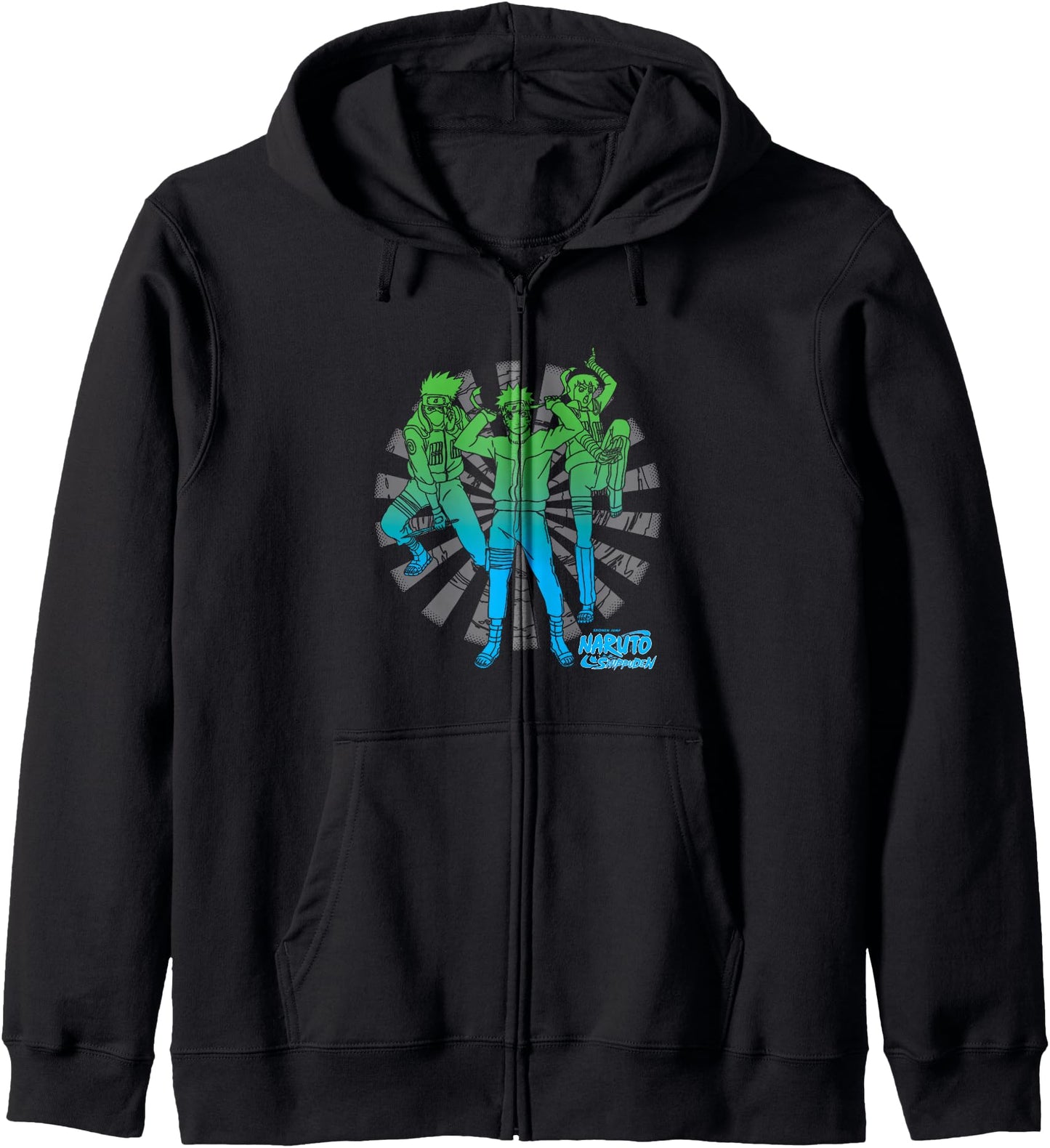 Naruto Shippuden Naruto Rock Lee Kakashi Anime Hoodie