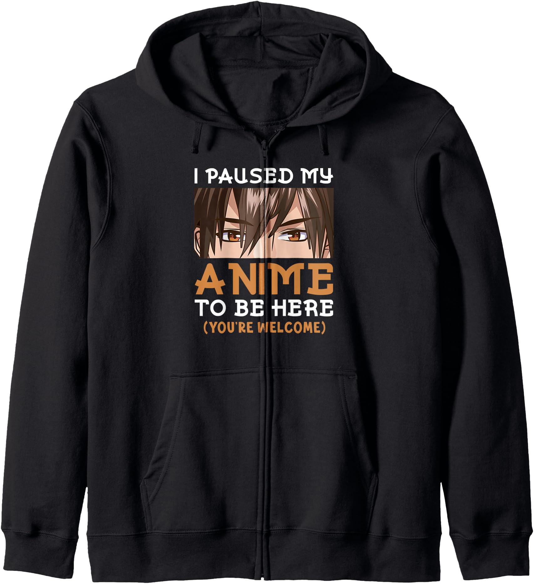 Manga Anime Teen I Paused My Anime To Be Here Otaku Anime Hoodie