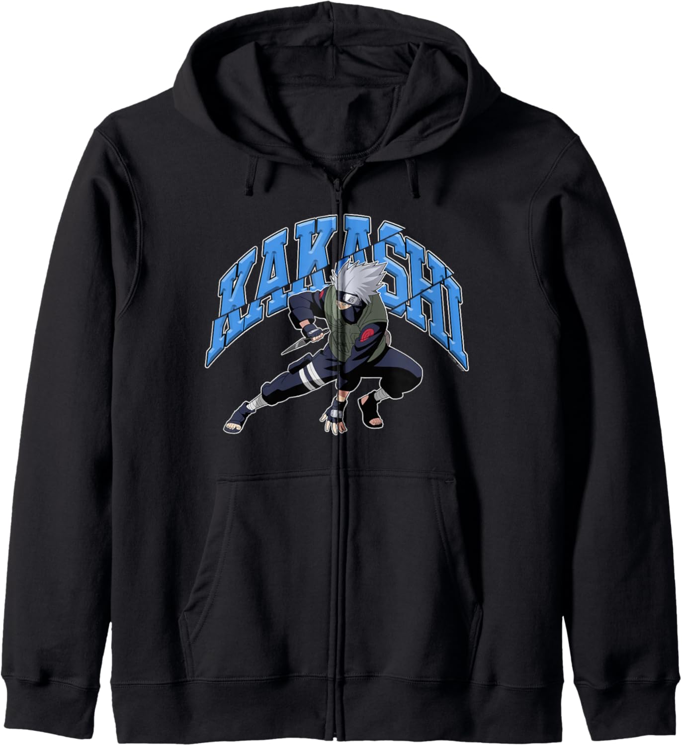 Naruto Shippuden Kakashi Sensei Athletic Type Anime Hoodie