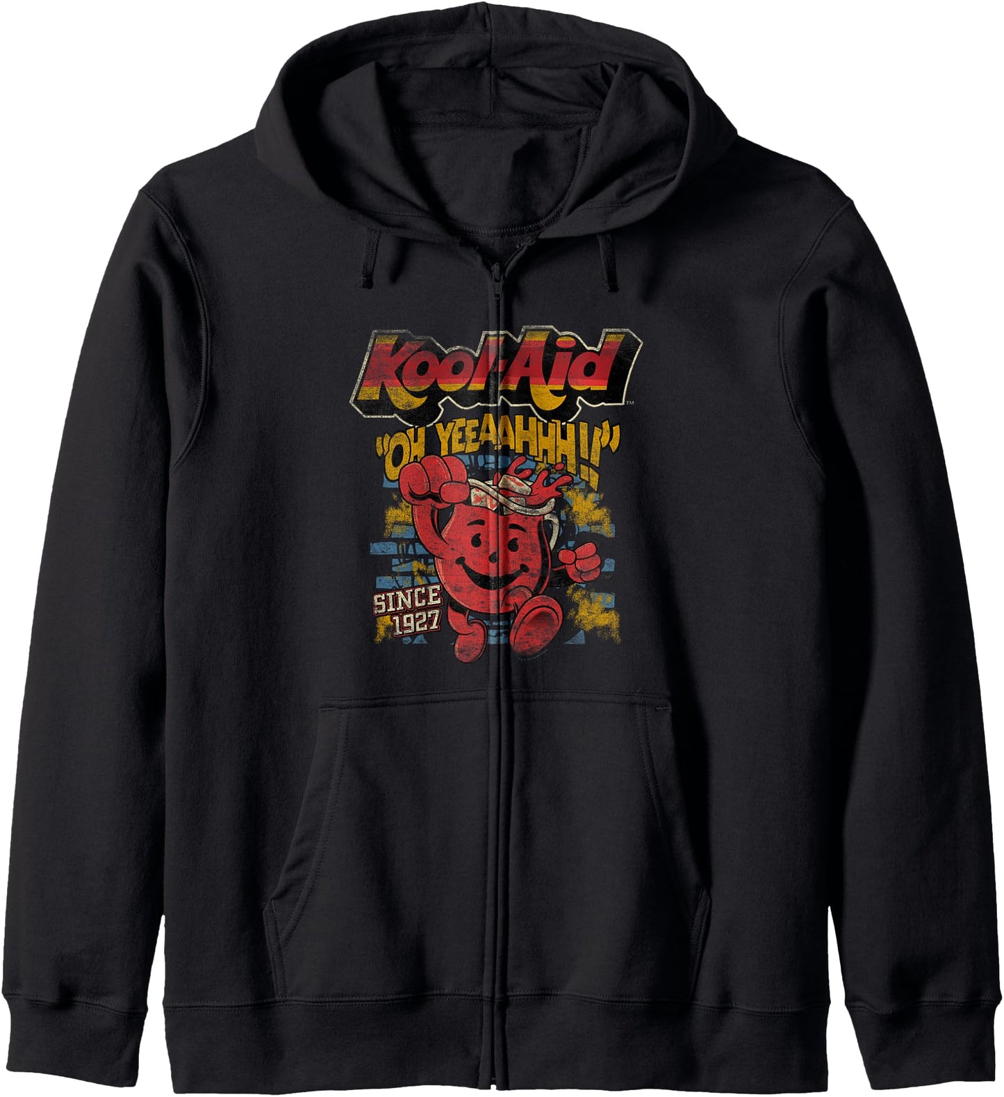 Kool-Aid Oh Yeah Vintage Since 1927 Zip Hoodie