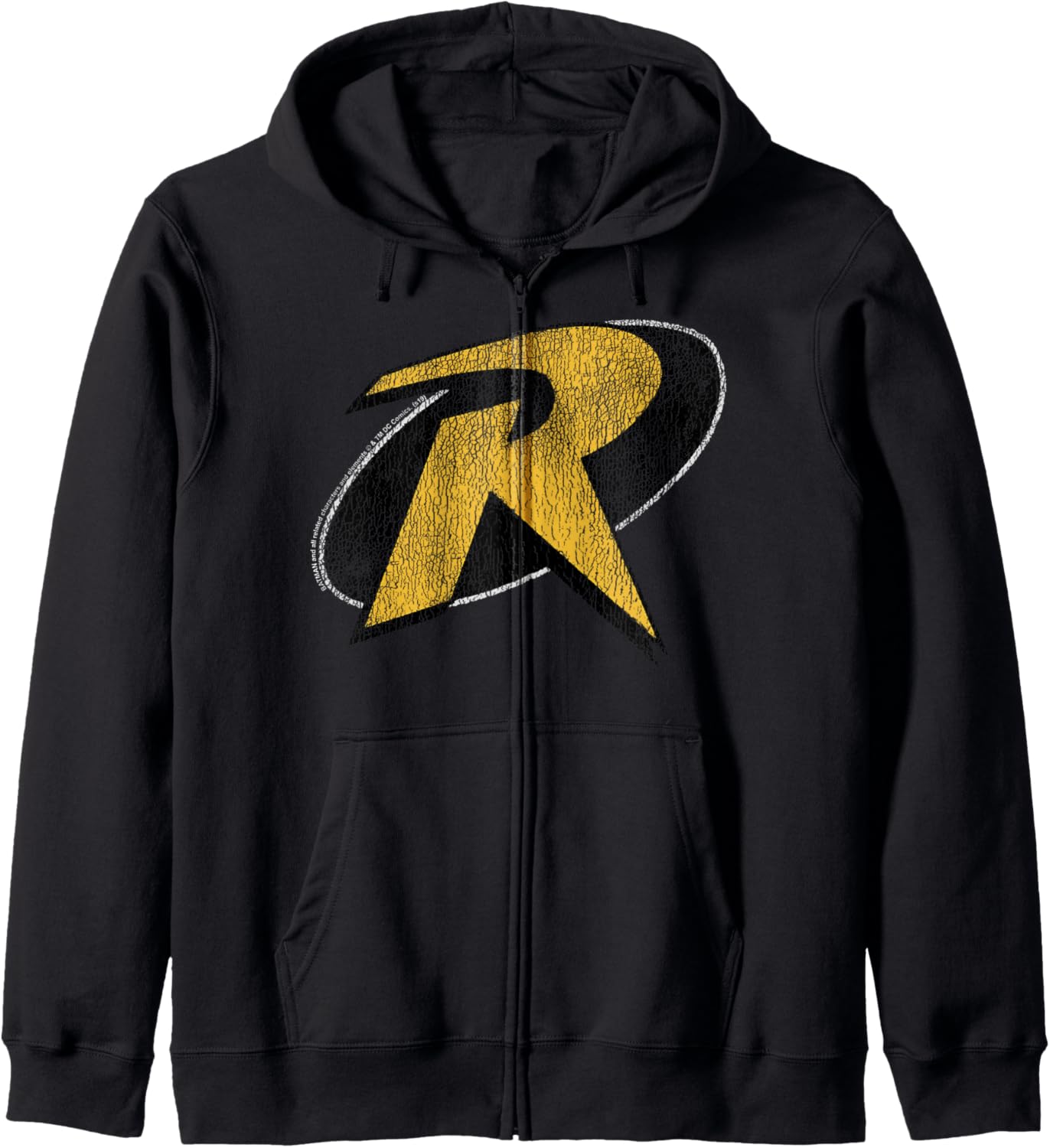 DC Comics Batman Red Robin Logo Zip Hoodie