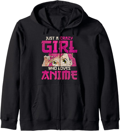 Japanese Anime Lover Otaku Girls Women Manga Anime Hoodie