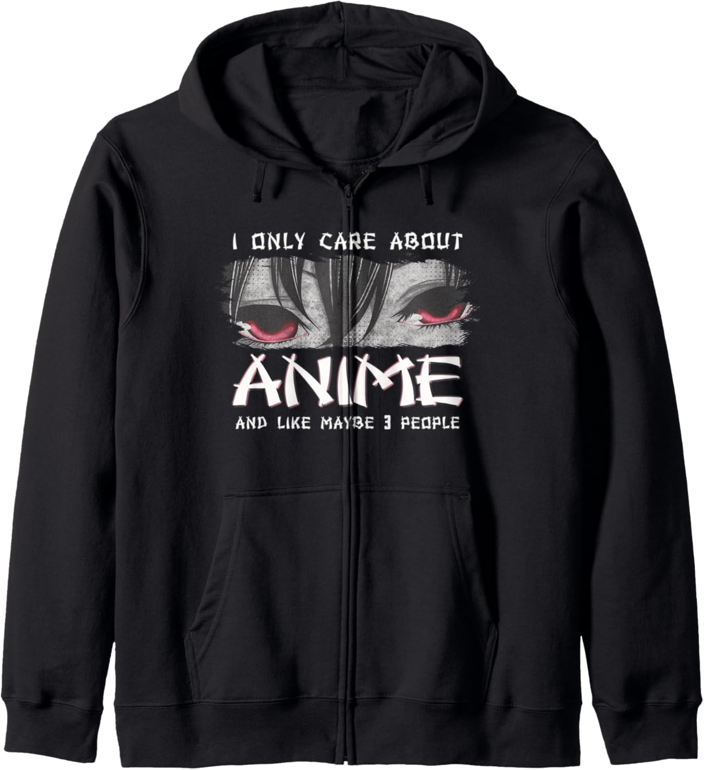 Japanese Animation Characters I Only Care About Anime Hoodie