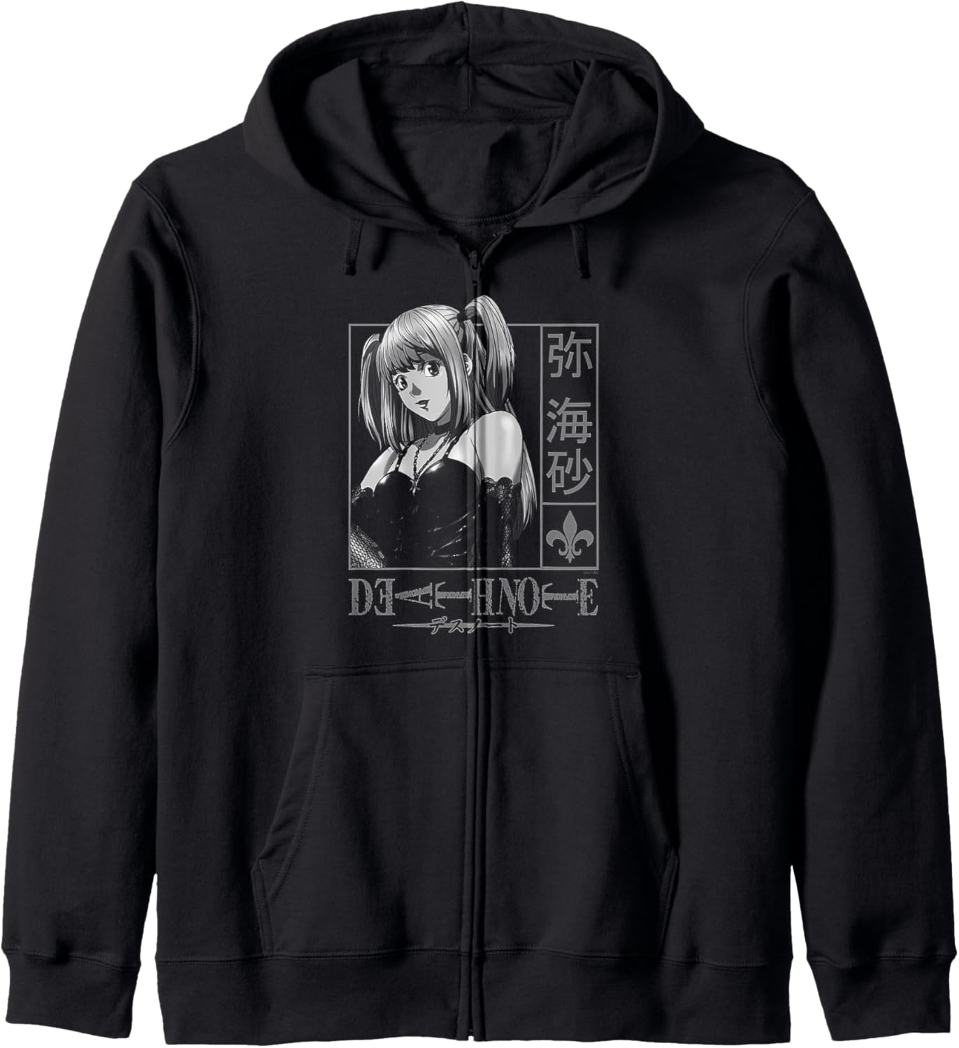 Death Note Misa Kanji Frame Anime Hoodie