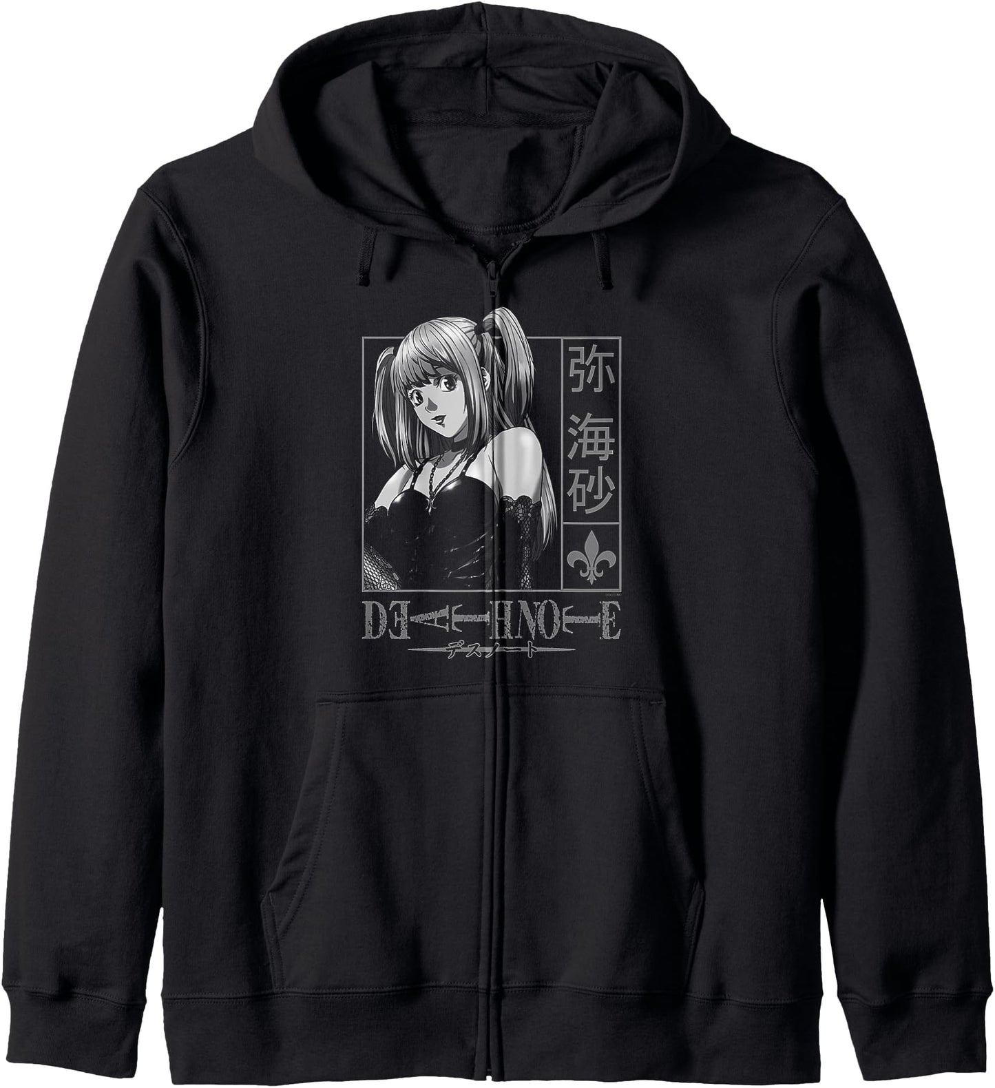 Death Note Misa Kanji Frame Anime Hoodie