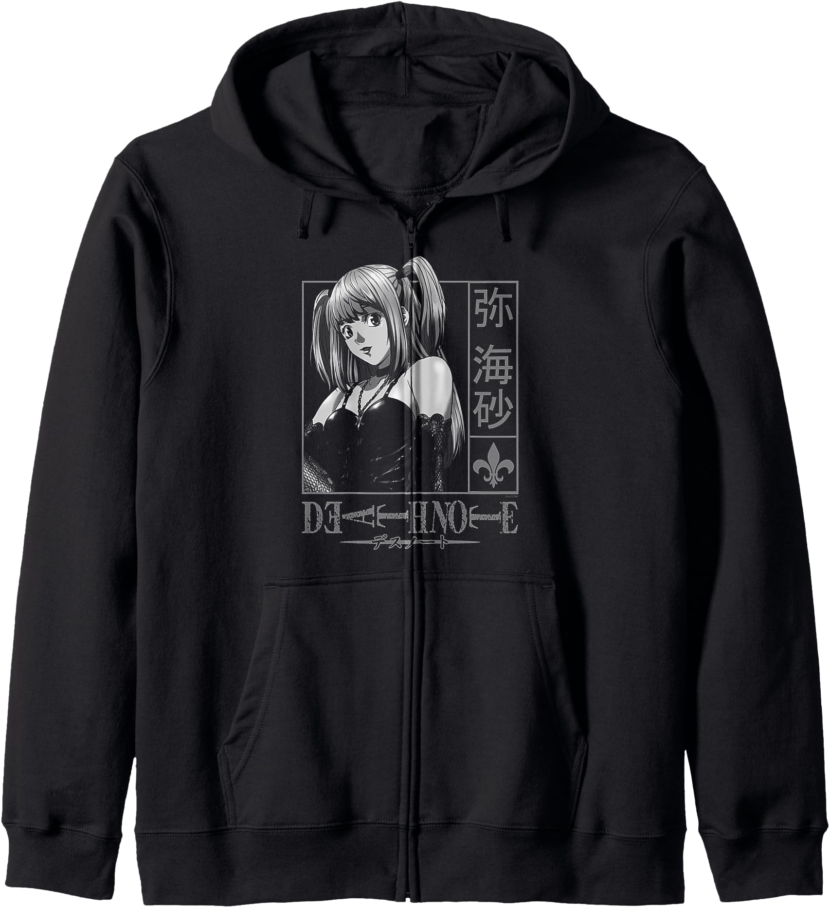 Death Note Misa Kanji Frame Anime Hoodie