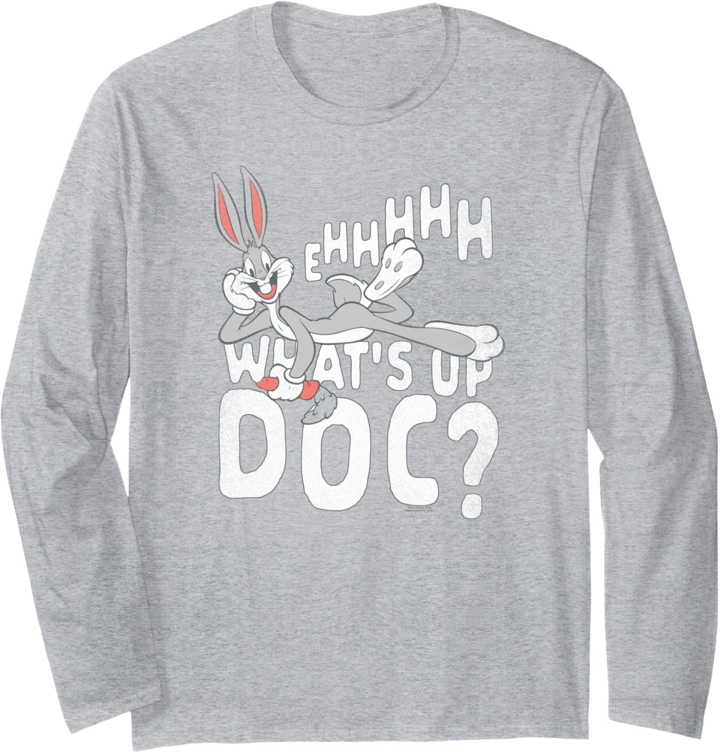 Looney Tunes Bugs Bunny What's Up Doc? Long Sleeve