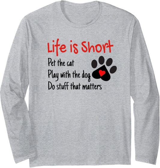 Animal Lover - Pet Lover Gift Long Sleeve T-Shirt