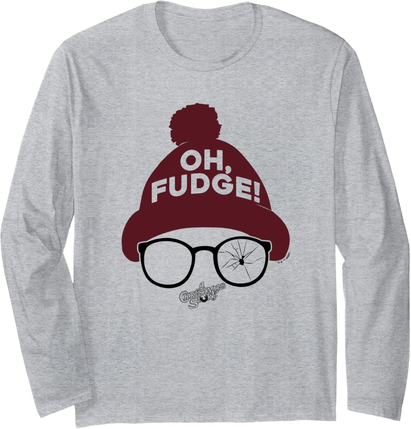 A Christmas Story Oh Fudge Long Sleeve
