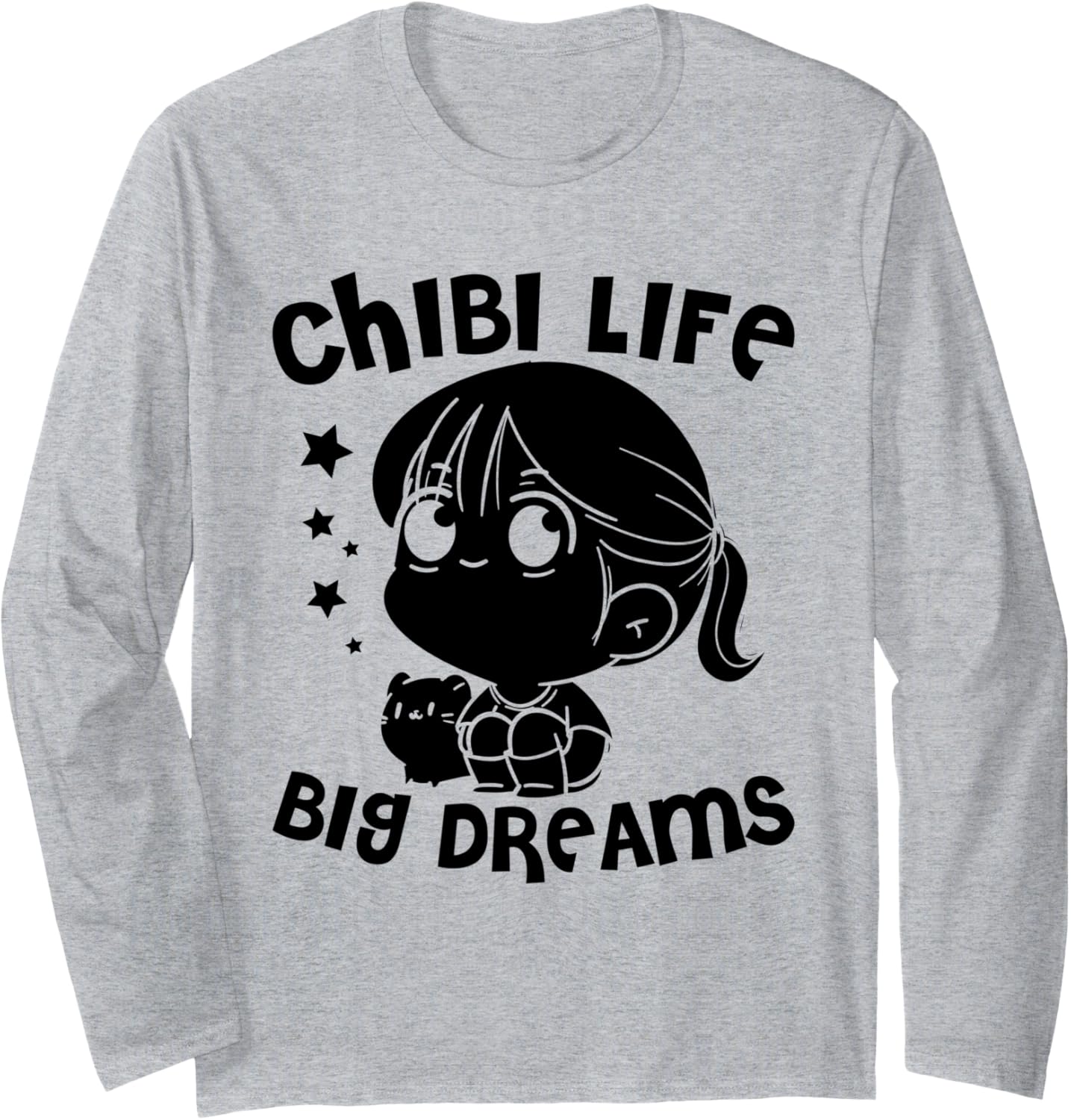 Manga Japan Otaku - Kawaii Cosplay Japanese Anime Chibi Long Sleeve