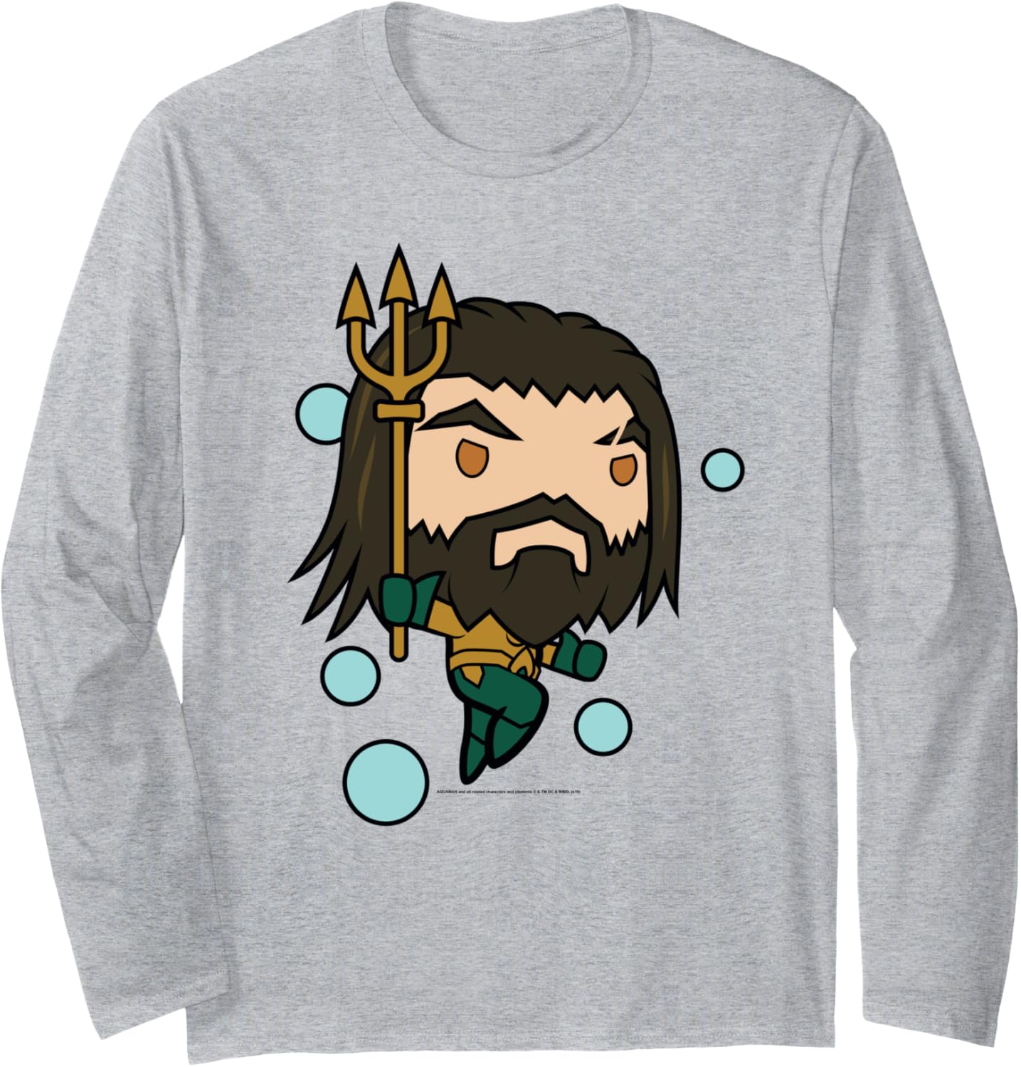 Aquaman Movie Chibi Aquaman Long Sleeve