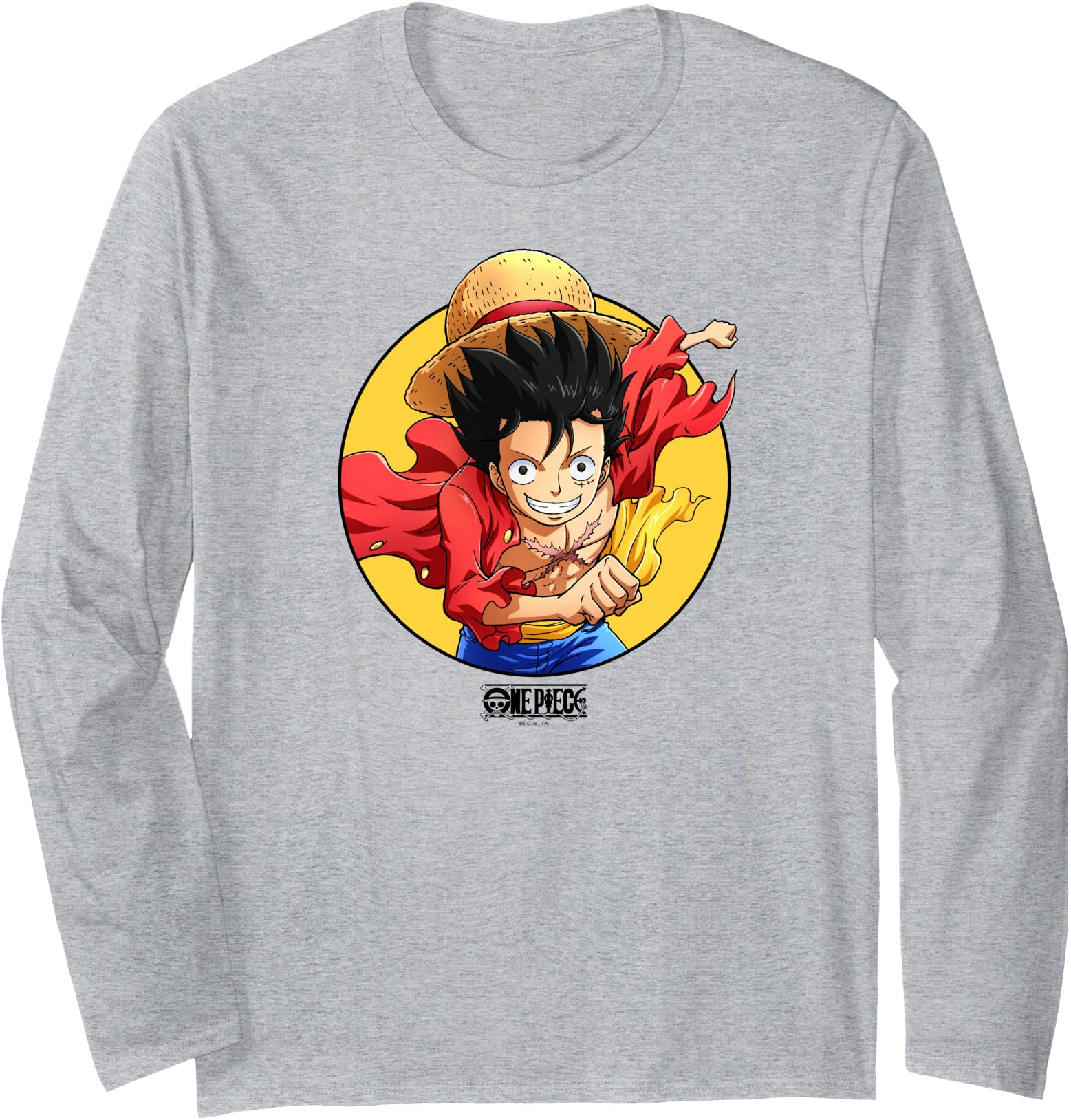 One Piece Anime Luffy Celebration Circle Long Sleeve