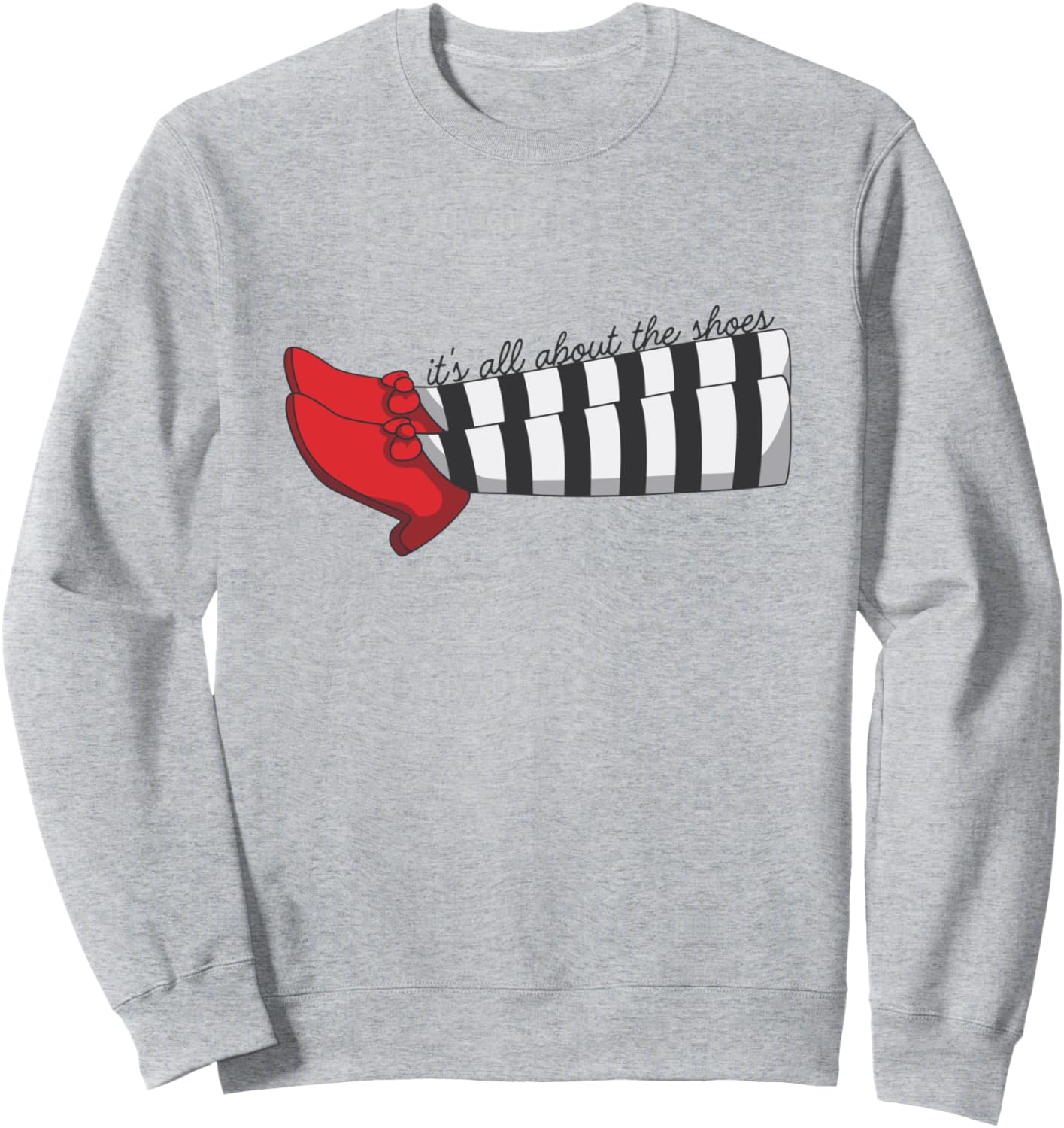 All About the Shoes Halloween Wonderful Wizard of Oz Wicked Sweatshirt