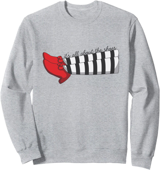 All About the Shoes Halloween Wonderful Wizard of Oz Wicked Sweatshirt