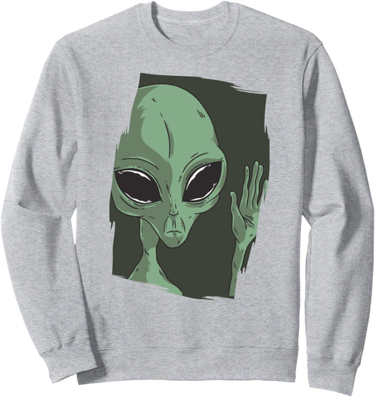 Alien Waving T-Shirt I Aliens Greetings UFO Sweatshirt