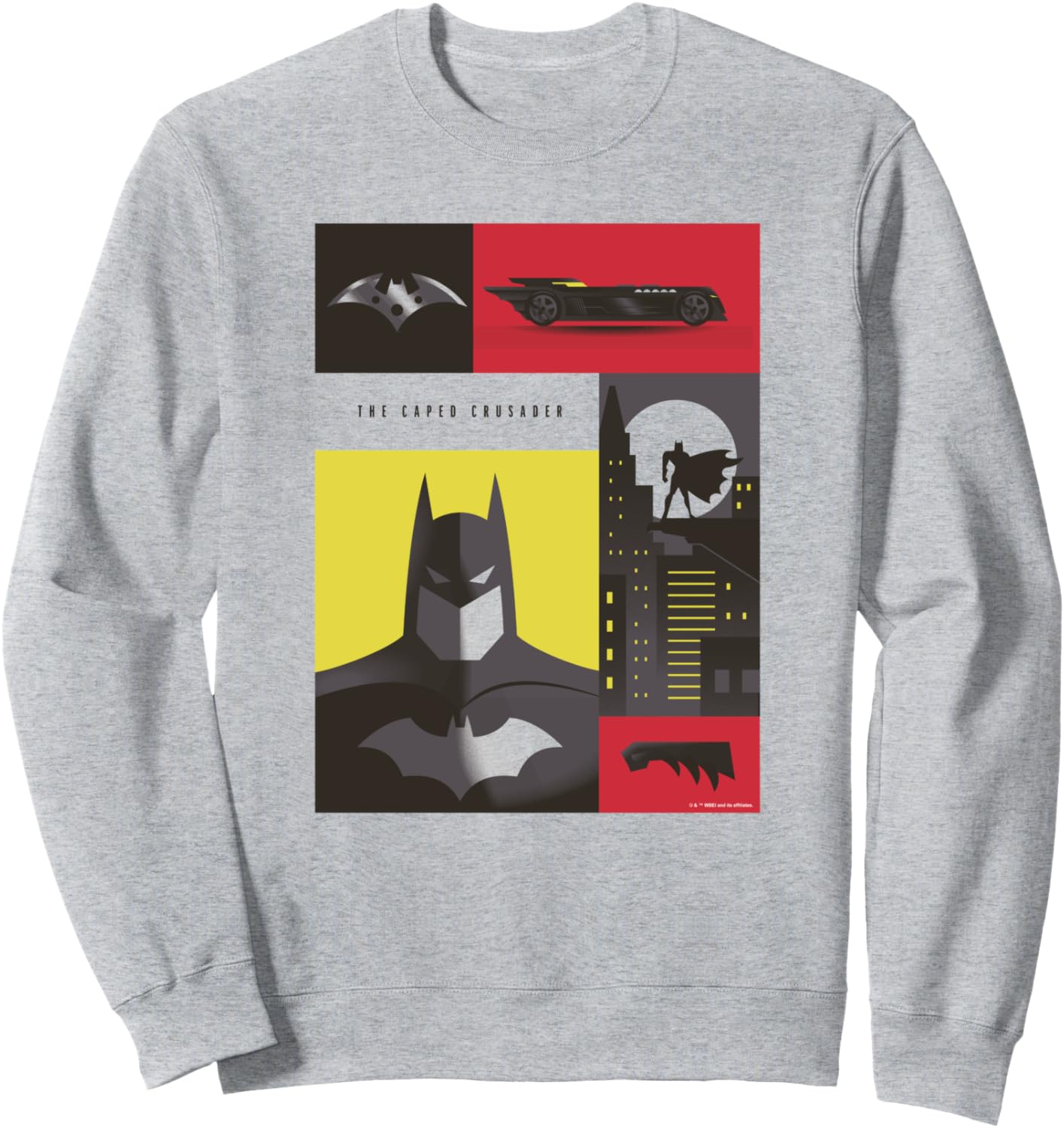 WB100 DC Comics Batman Dark Knight Comic Box Up Sweatshirt