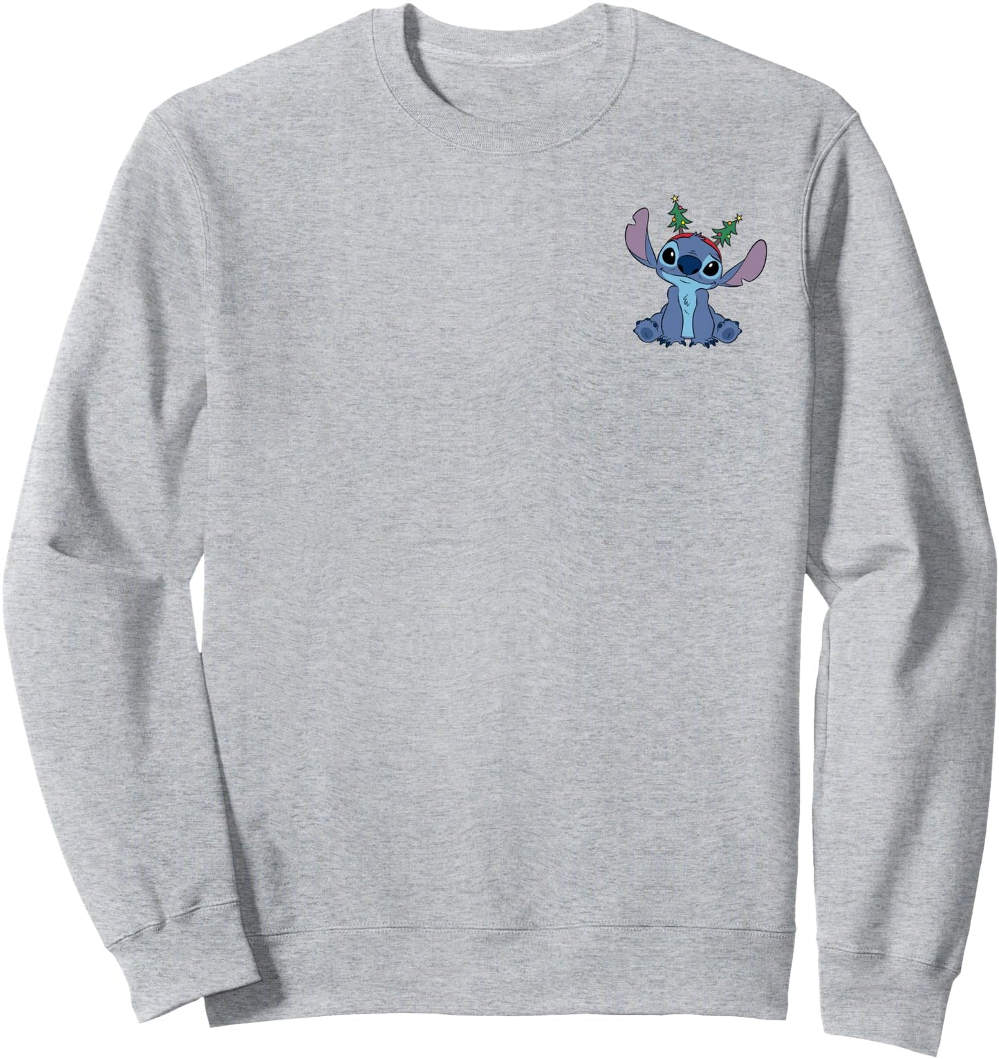 Disney Lilo & Stitch Christmas Stitch Small Pocket Logo Sweatshirt