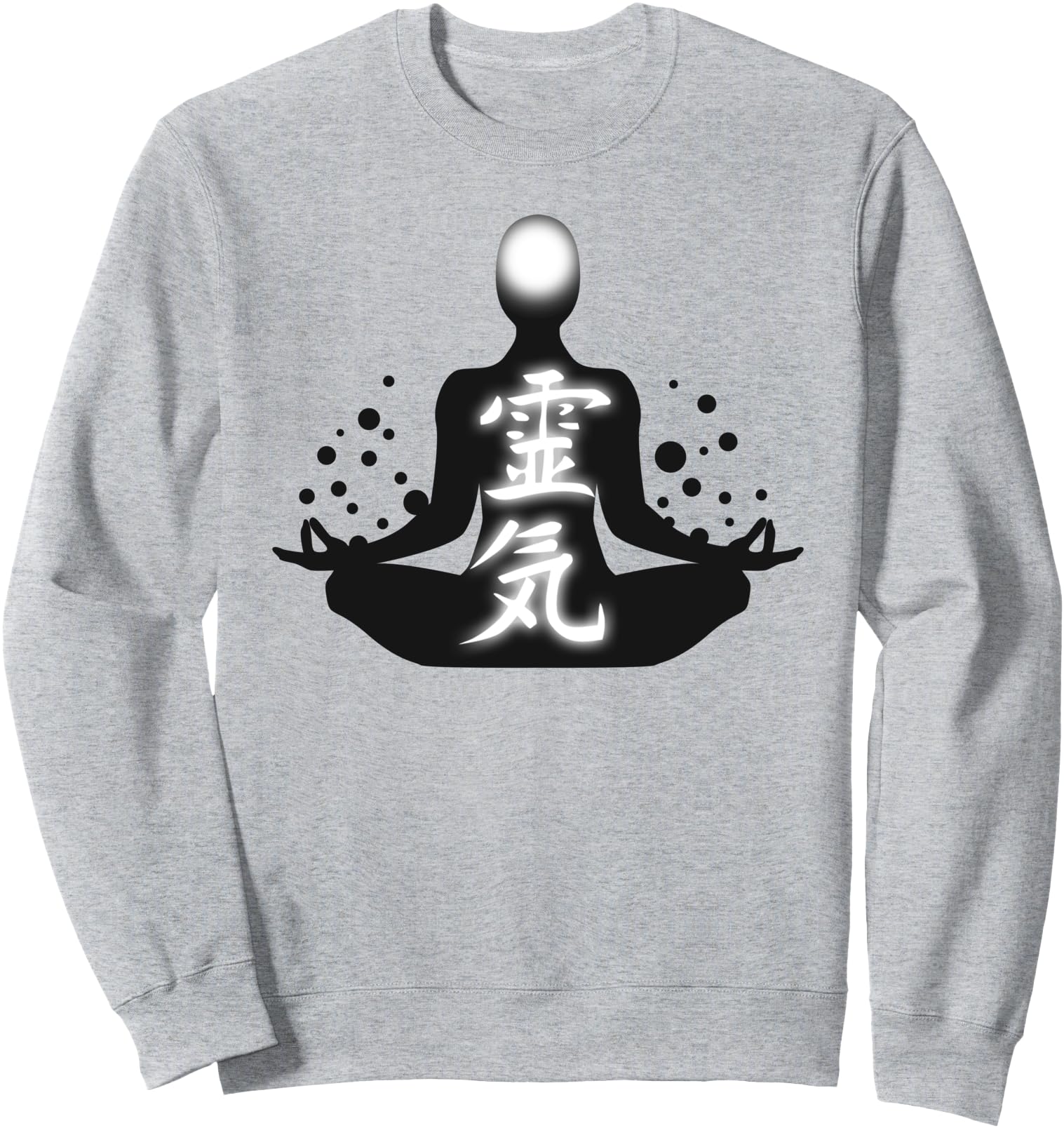 Reiki Kanji Japanese Character Design Sweatshirt