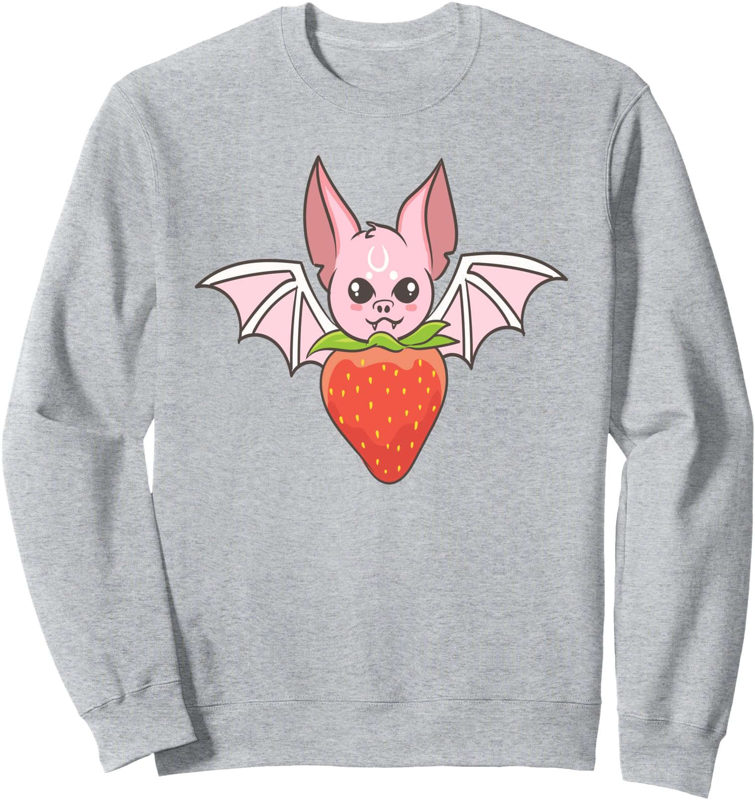 Strawberry Bat - Cute Kawaii Anime Japanese Sweatshirt