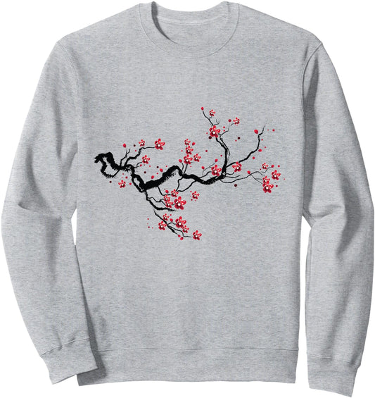Cherry Blossom Vaporwave Aesthetic Japan Style 90s Japanese Sweatshirt