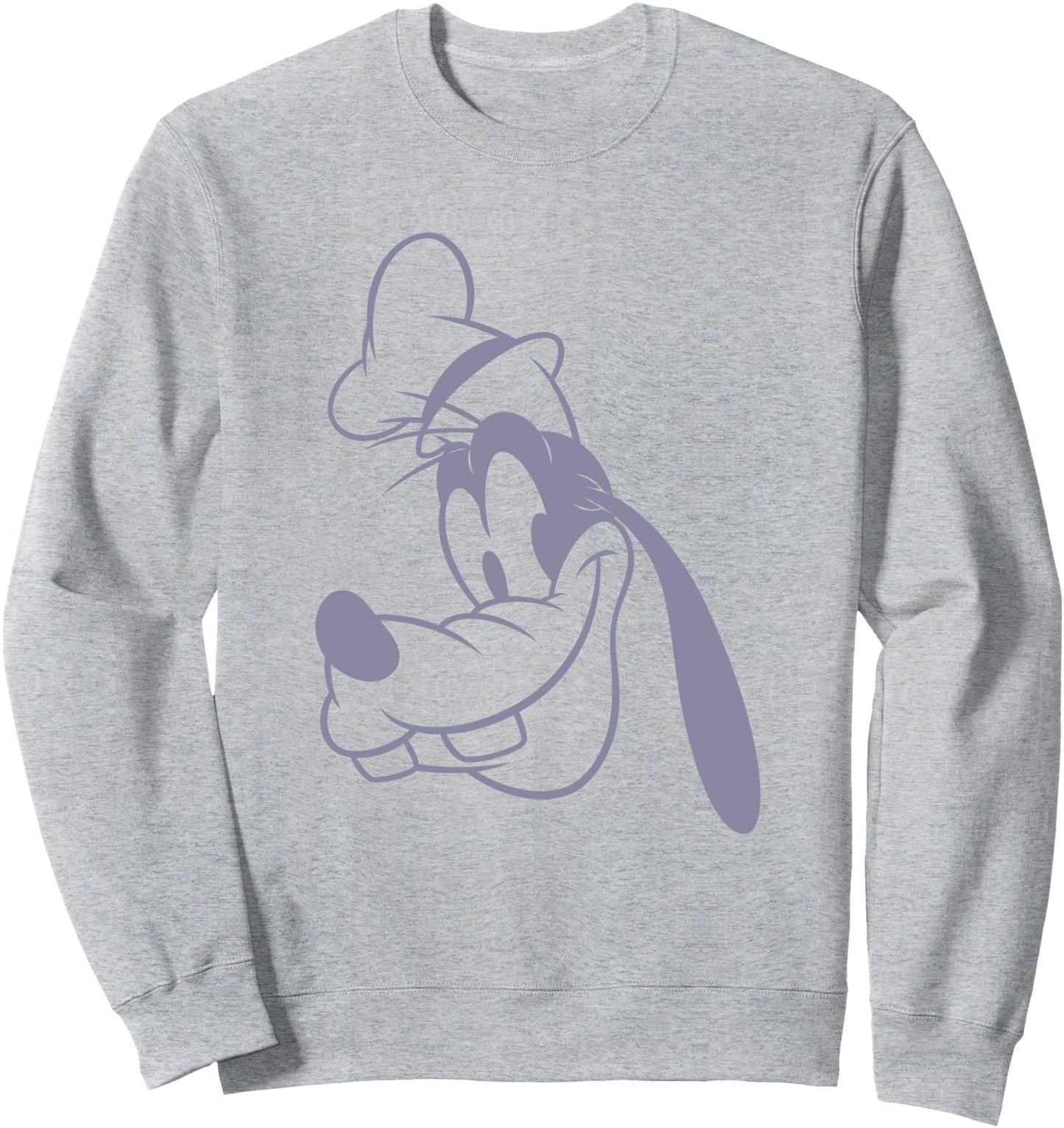 Disney Mickey And Friends Classic Vintage Goofy Big Face Sweatshirt