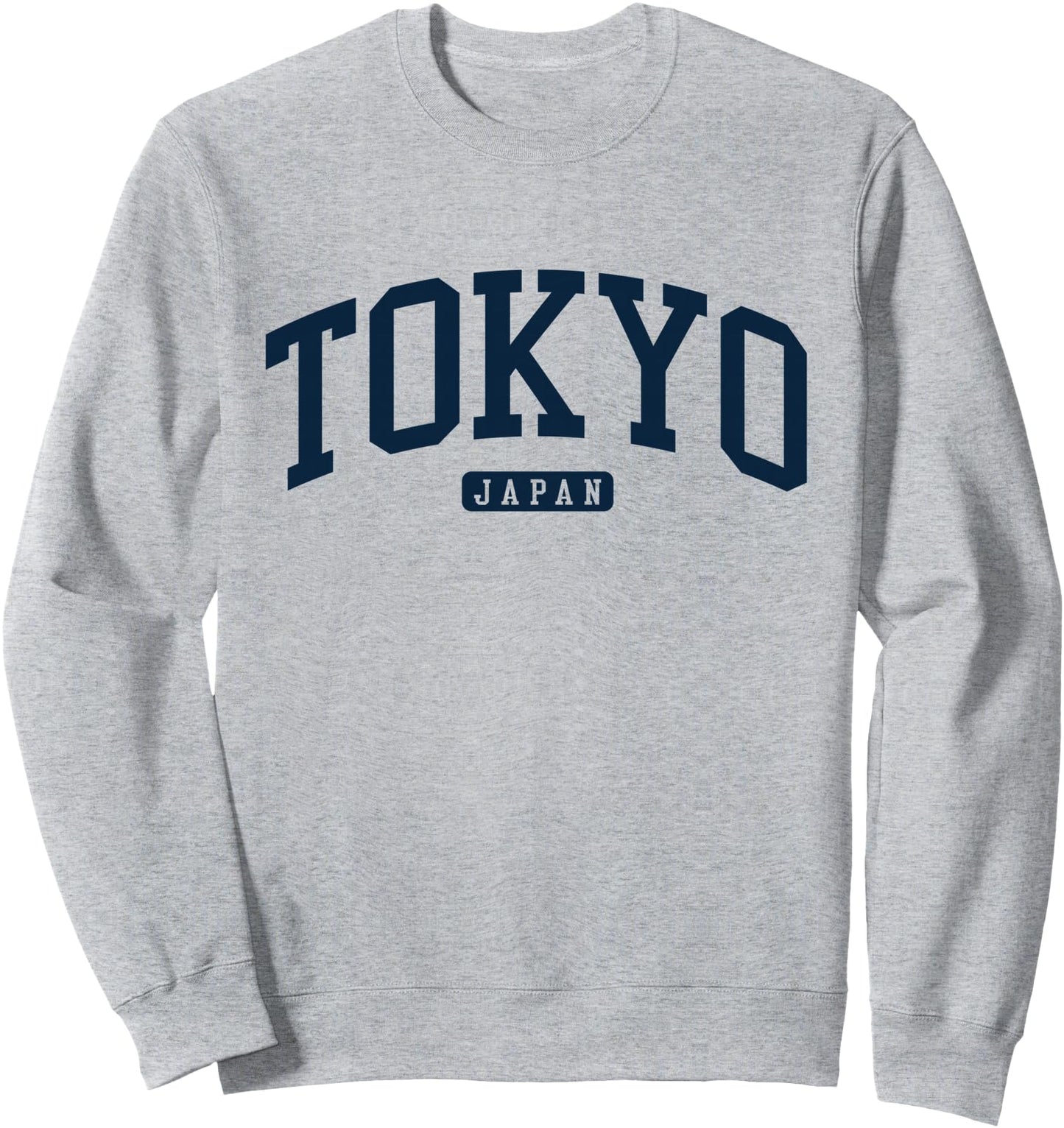 Tokyo Japan College University Style Navy Sweatshirt