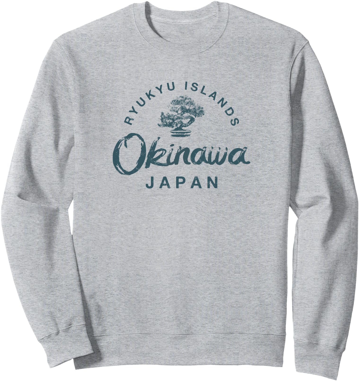 Okinawa Japan Bonsai Tree Japanese Vintage Sweatshirt