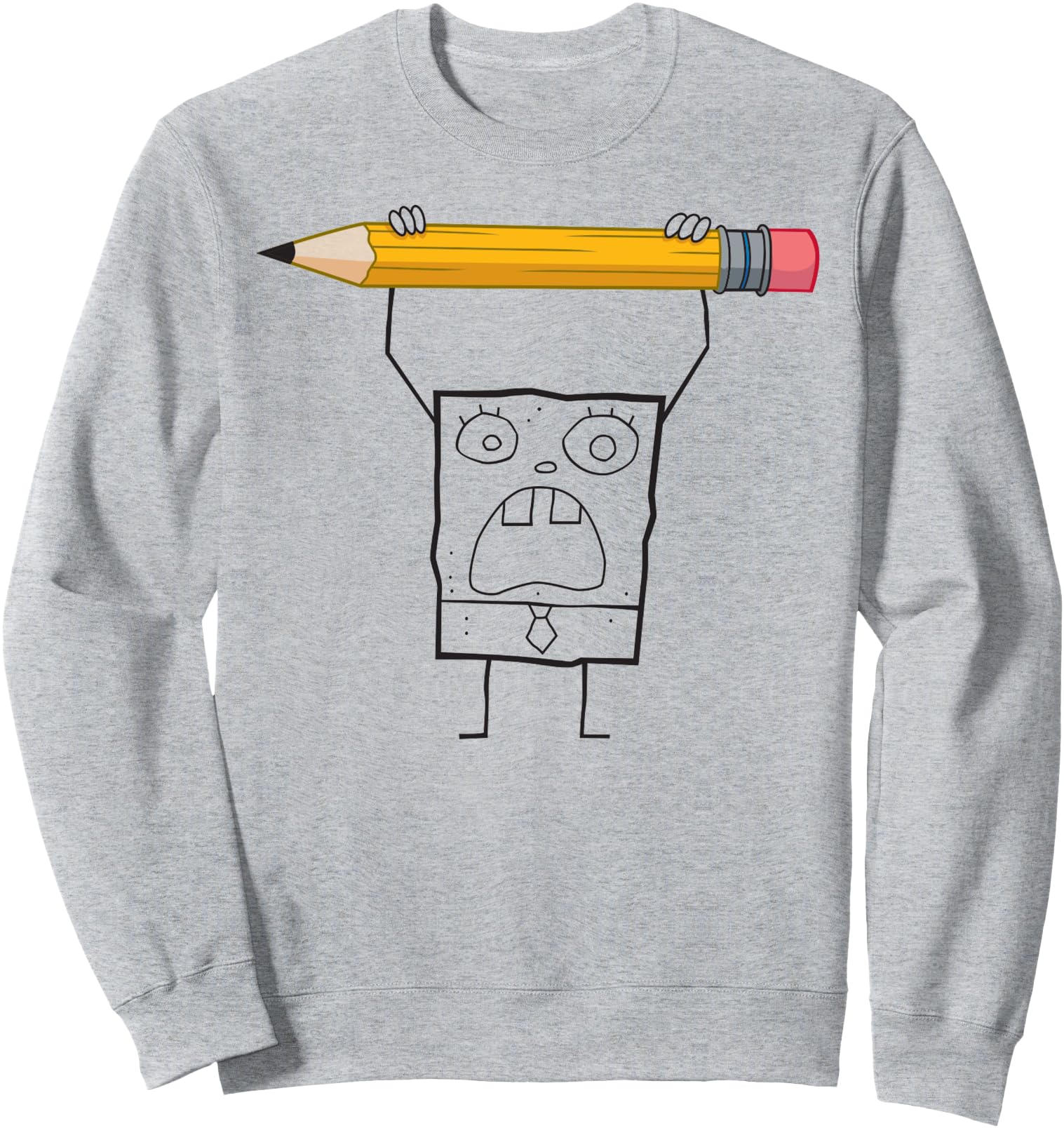 SpongeBob SquarePants DoodleBob Pencil Rage Sweatshirt