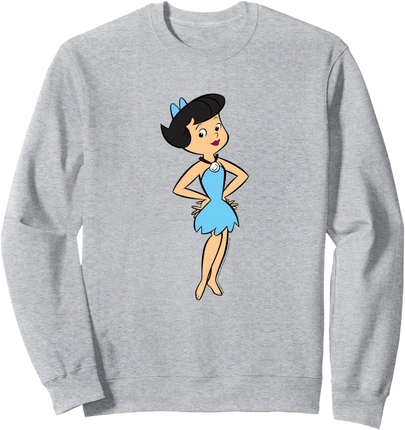 The Flintstones Betty Rubble Big Solo Shot Sweatshirt