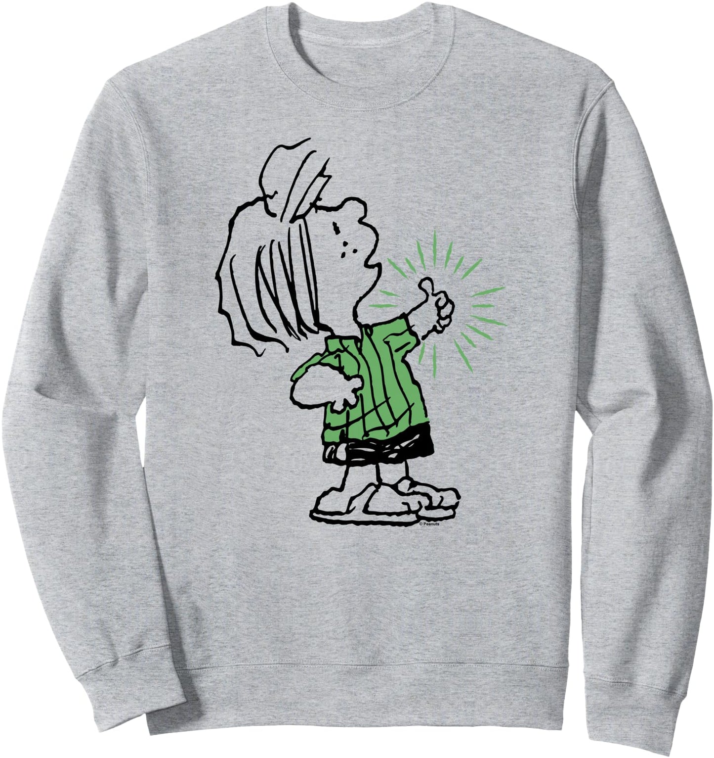 Peanuts - Peppermint Patty Thumbs Up Sweatshirt