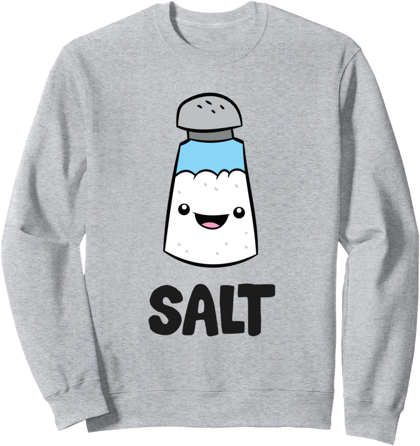 Salt Costume Matching Pepper And Salt Couple Sweatshirt