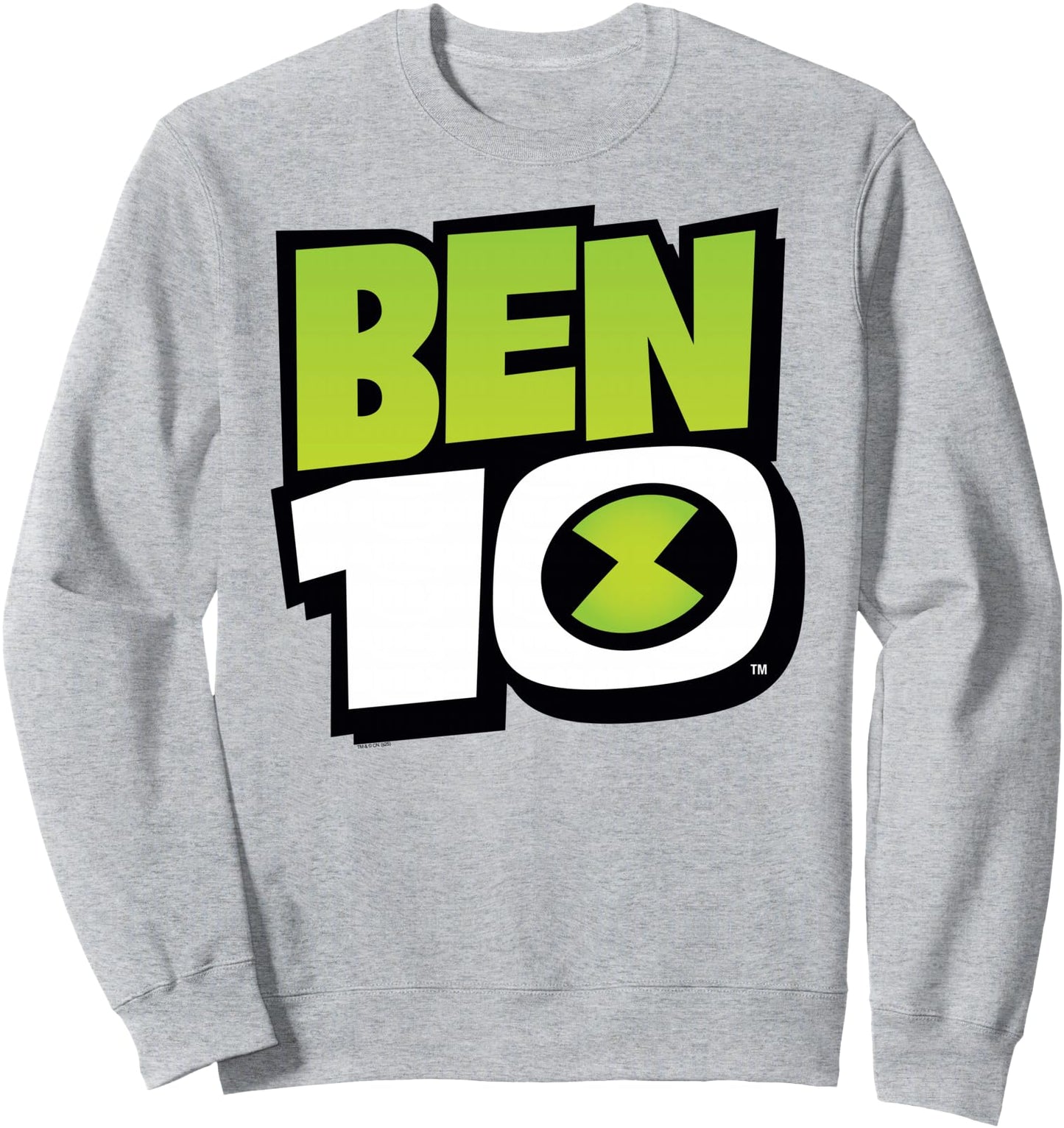 Ben 10 Color Show Logo Alien Cartoon Sweatshirt
