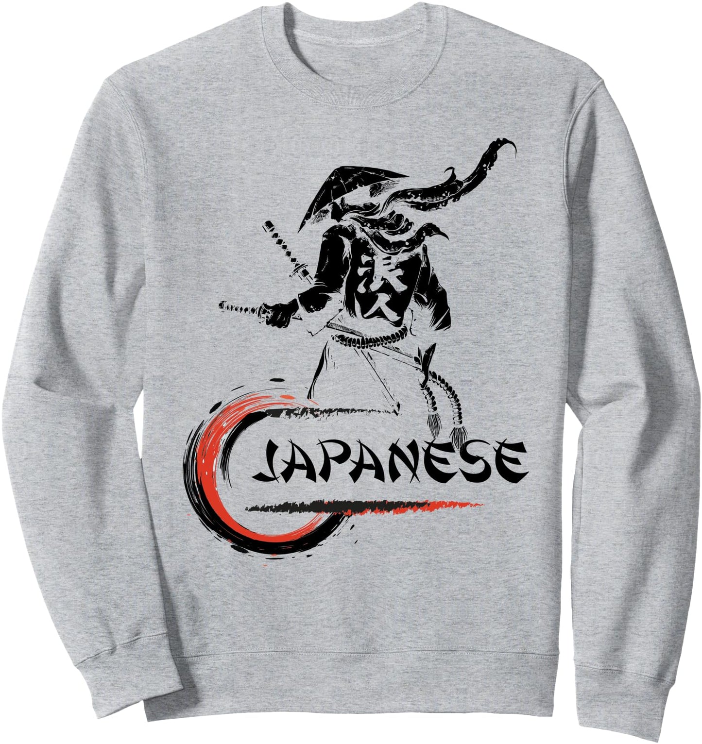 Retro Samurai Warrior Japanese Samurai Ronin Sweatshirt