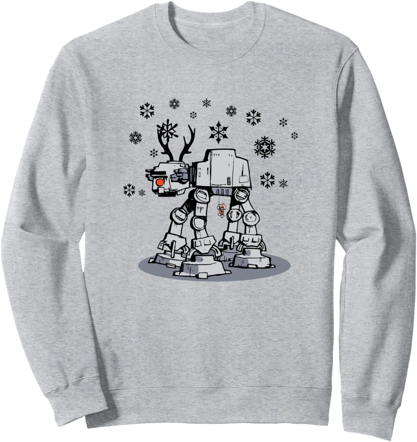 Star Wars Classic Christmas Rudolph Dressed AT-AT Walker Sweatshirt