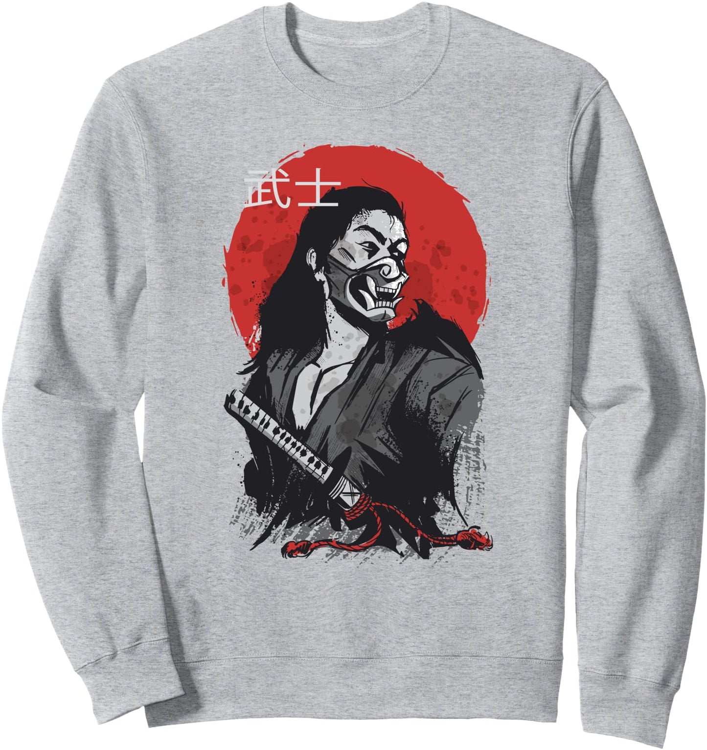 Ancient Samurai Japan Warrior - Japanese Vintage Samurai Art Sweatshirt