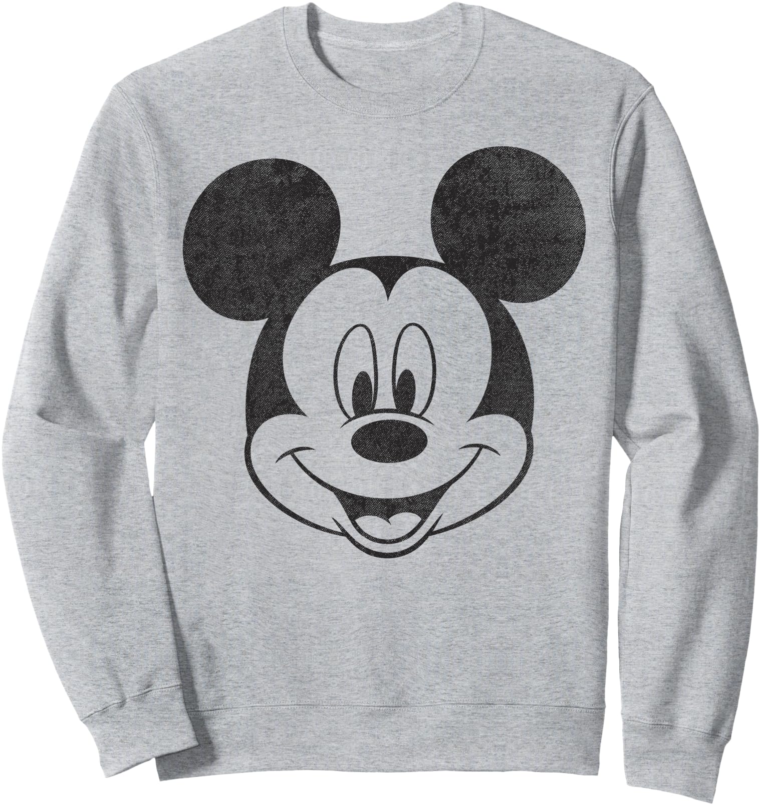 Disney Mickey Mouse Black and White Portrait Sweatshirt