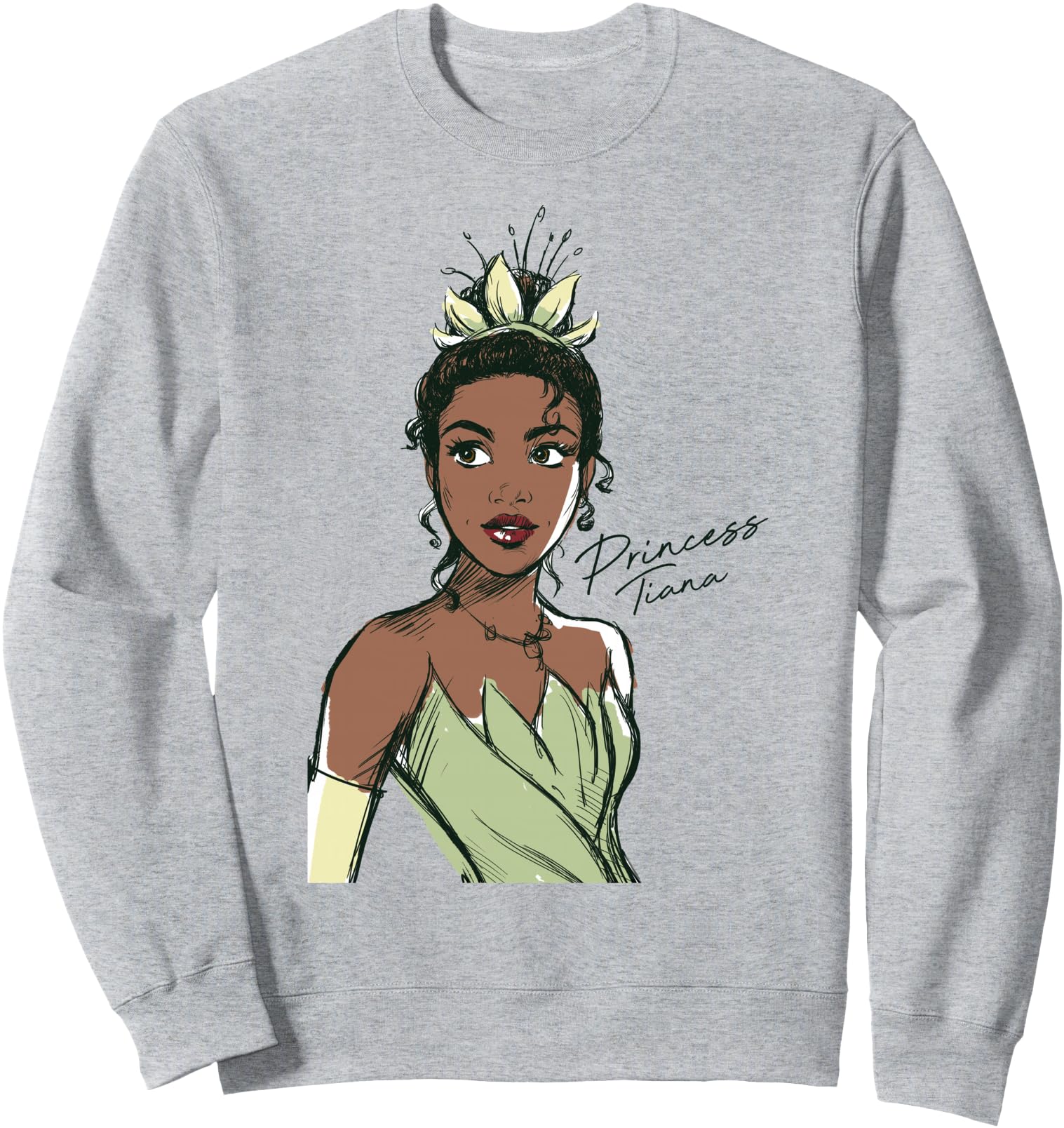 Disney The Princess & The Frog Princess Tiana Sketch Sweatshirt