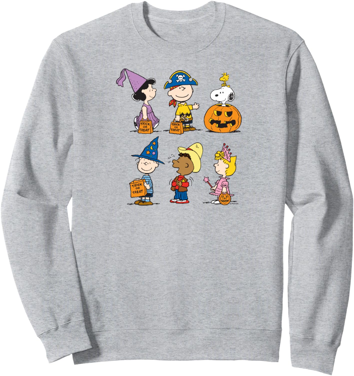 Halloween Costume Lineup Sweatshirt