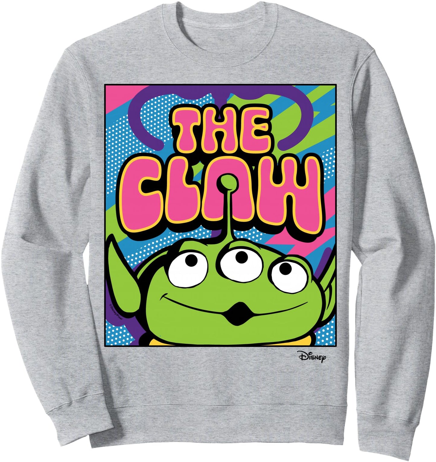 Toy Story - Aliens From Pizza Planet The Claw Sweatshirt