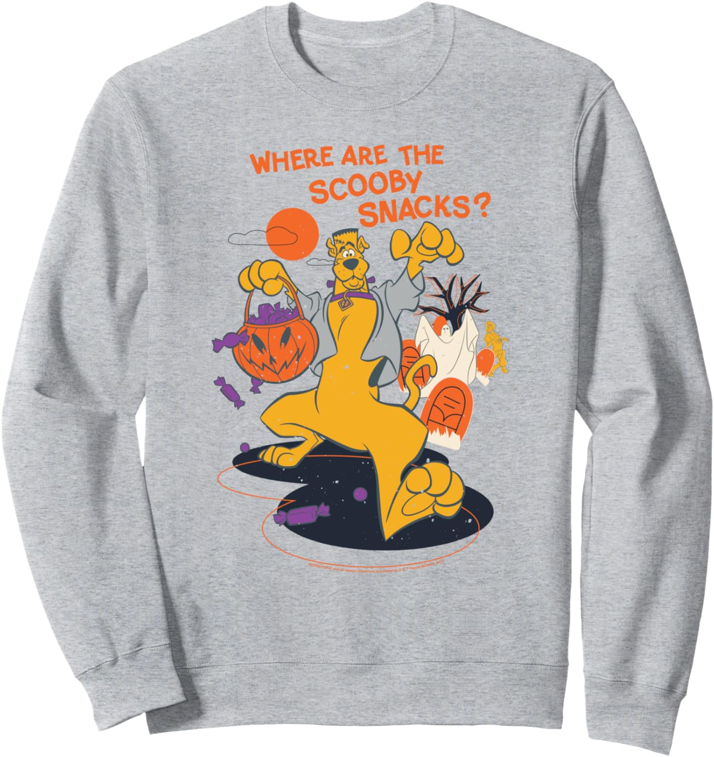 Scooby-Doo Halloween Where Are The Scooby Snacks? Sweatshirt