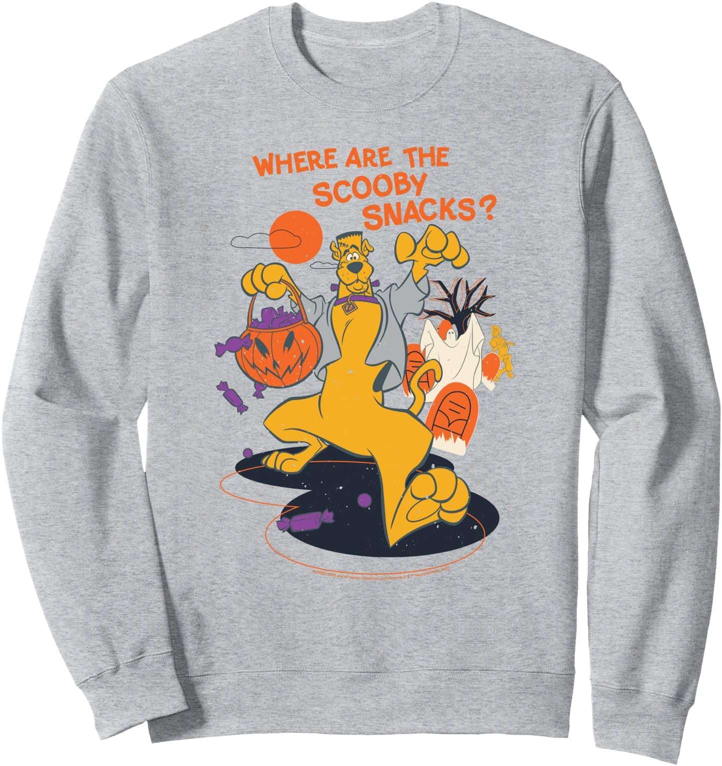 Scooby-Doo Halloween Where Are The Scooby Snacks? Sweatshirt