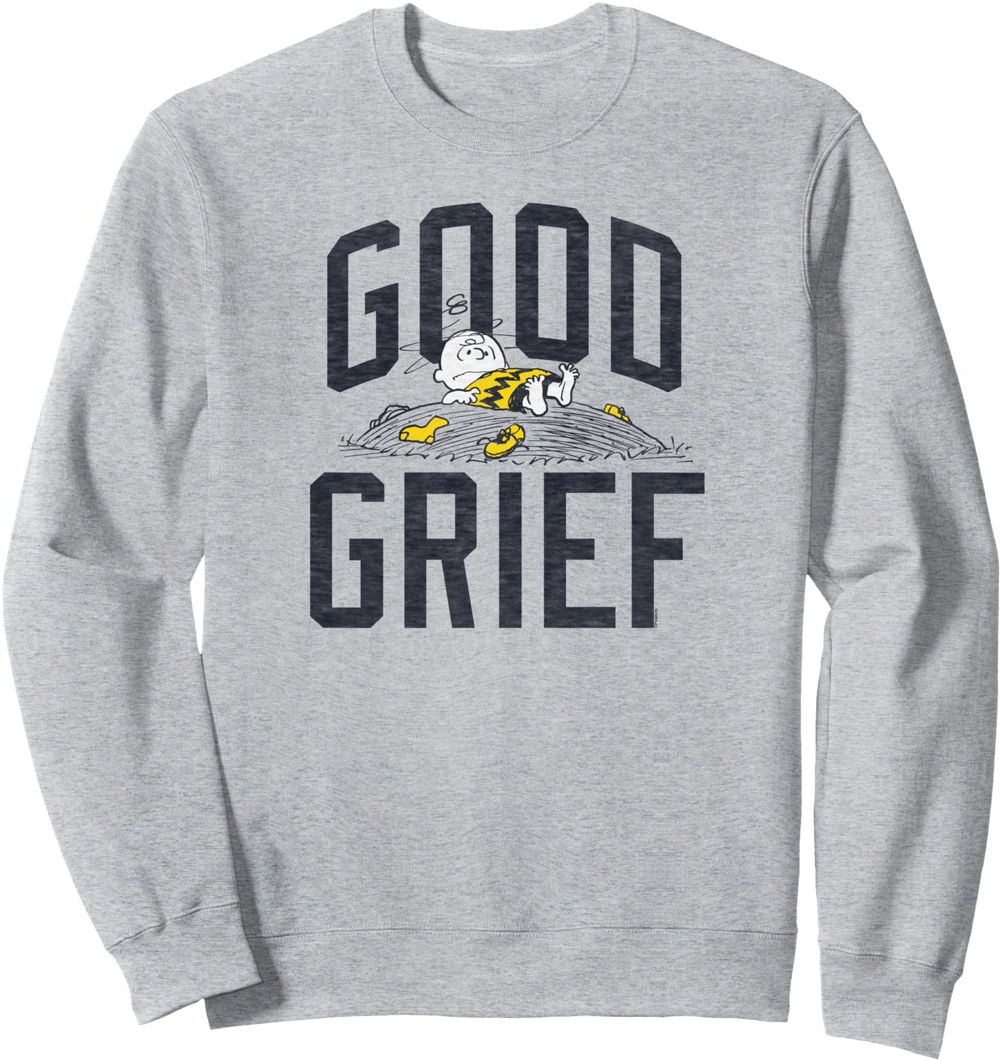Peanuts Charlie Brown Good Grief Sweatshirt