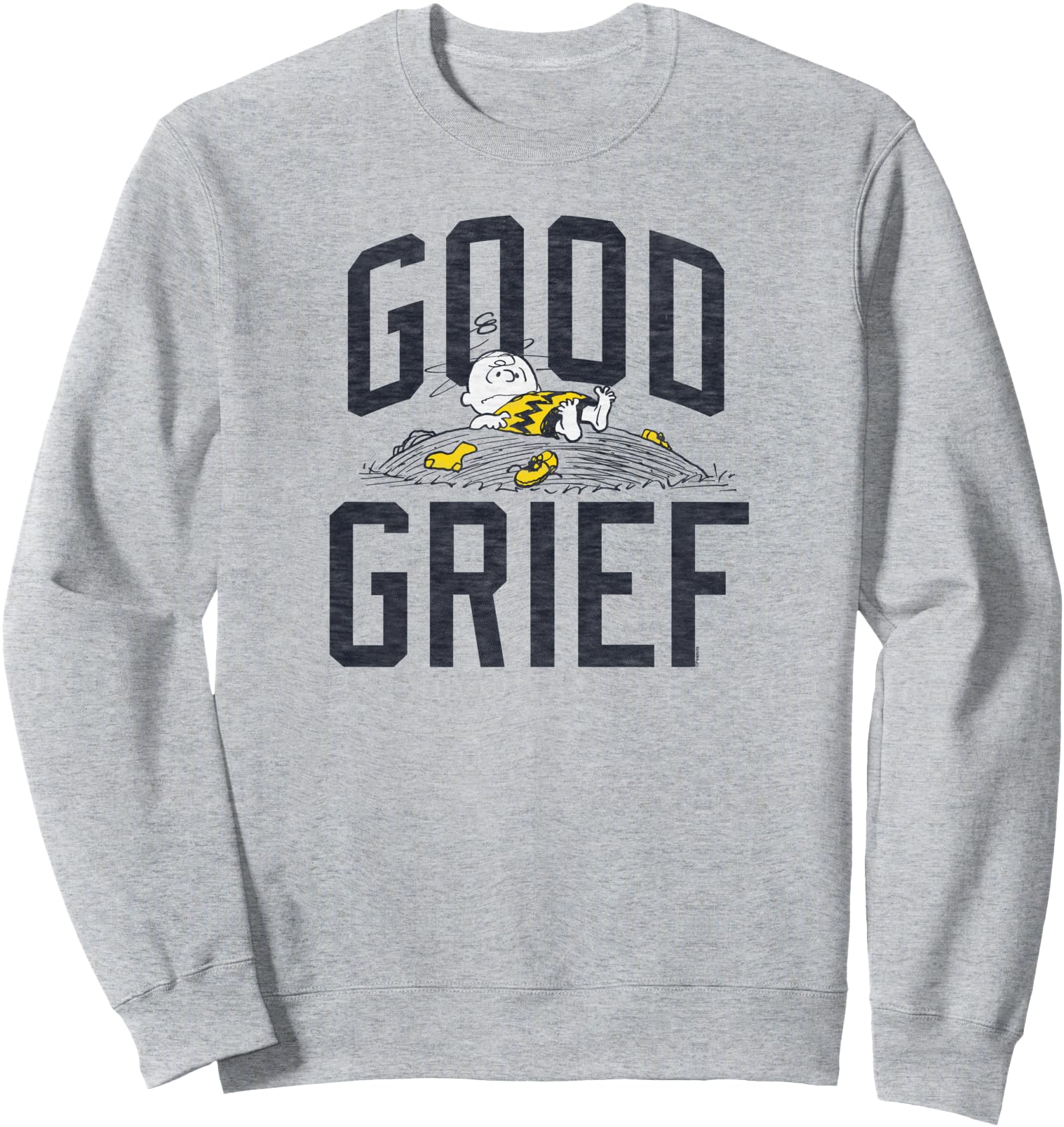 Peanuts Charlie Brown Good Grief Sweatshirt