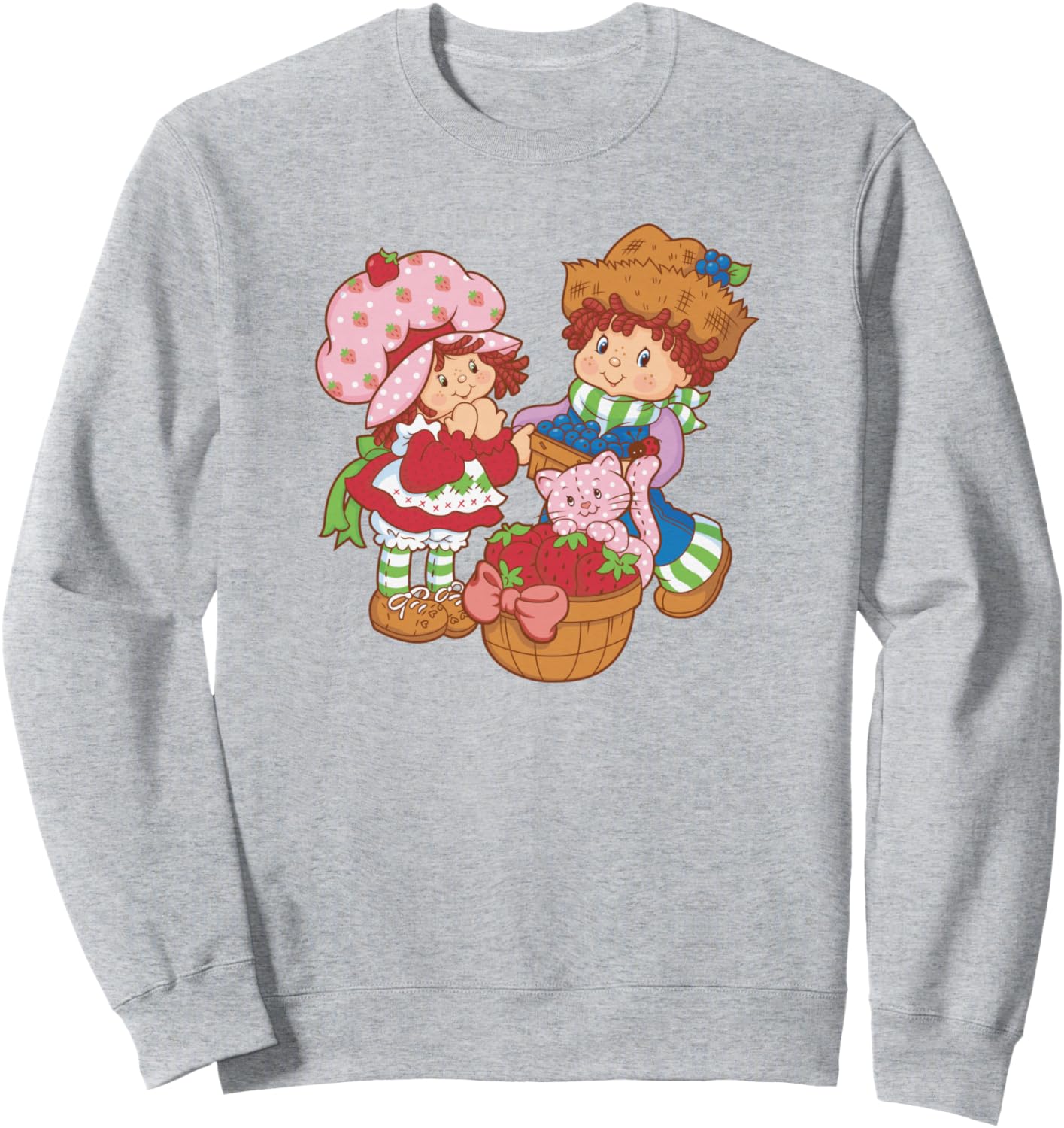 Strawberry Shortcake Huckleberry Berry Basket Sweatshirt