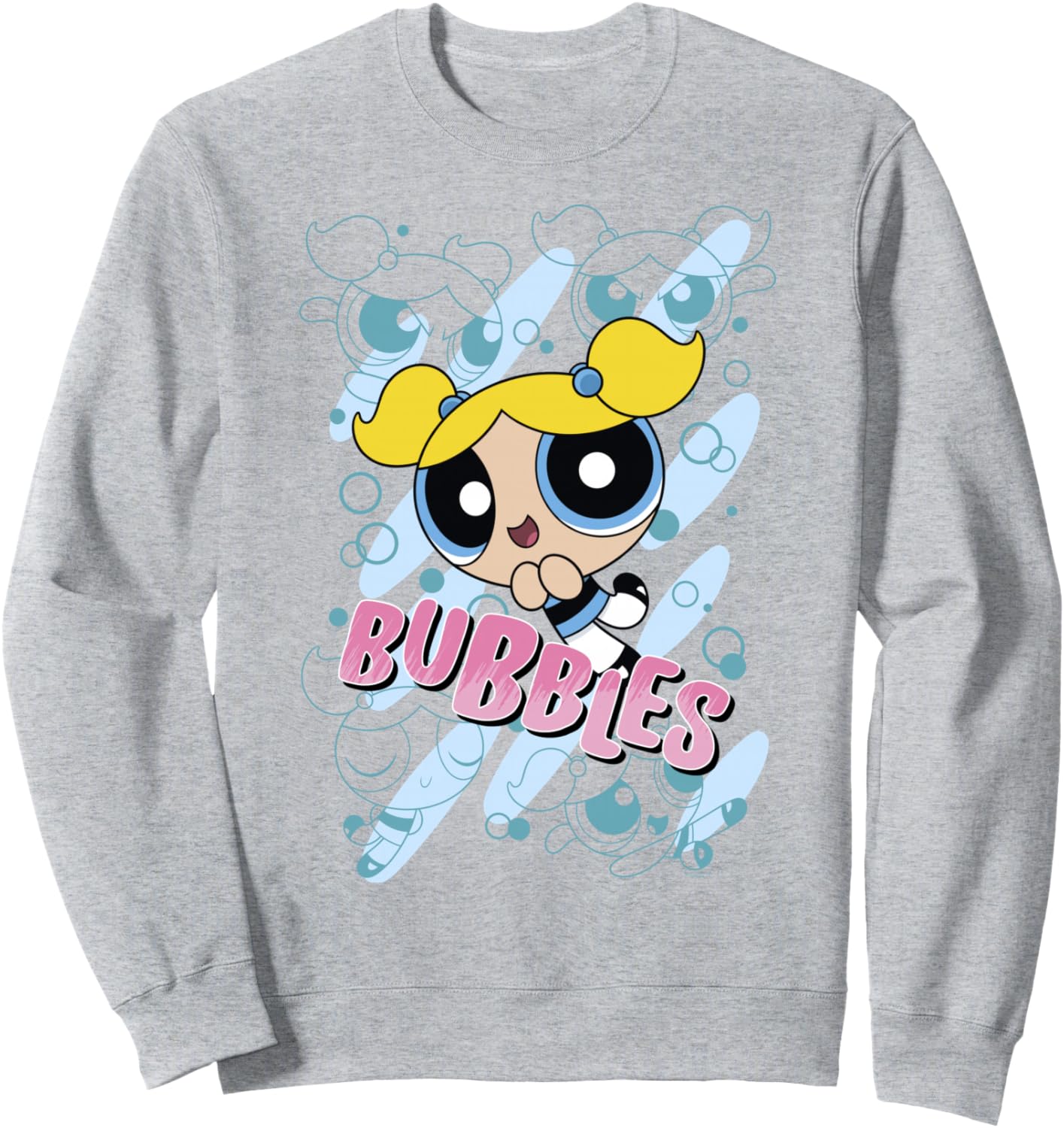 CN The Powerpuff Girls Bubbles Moves Sweatshirt