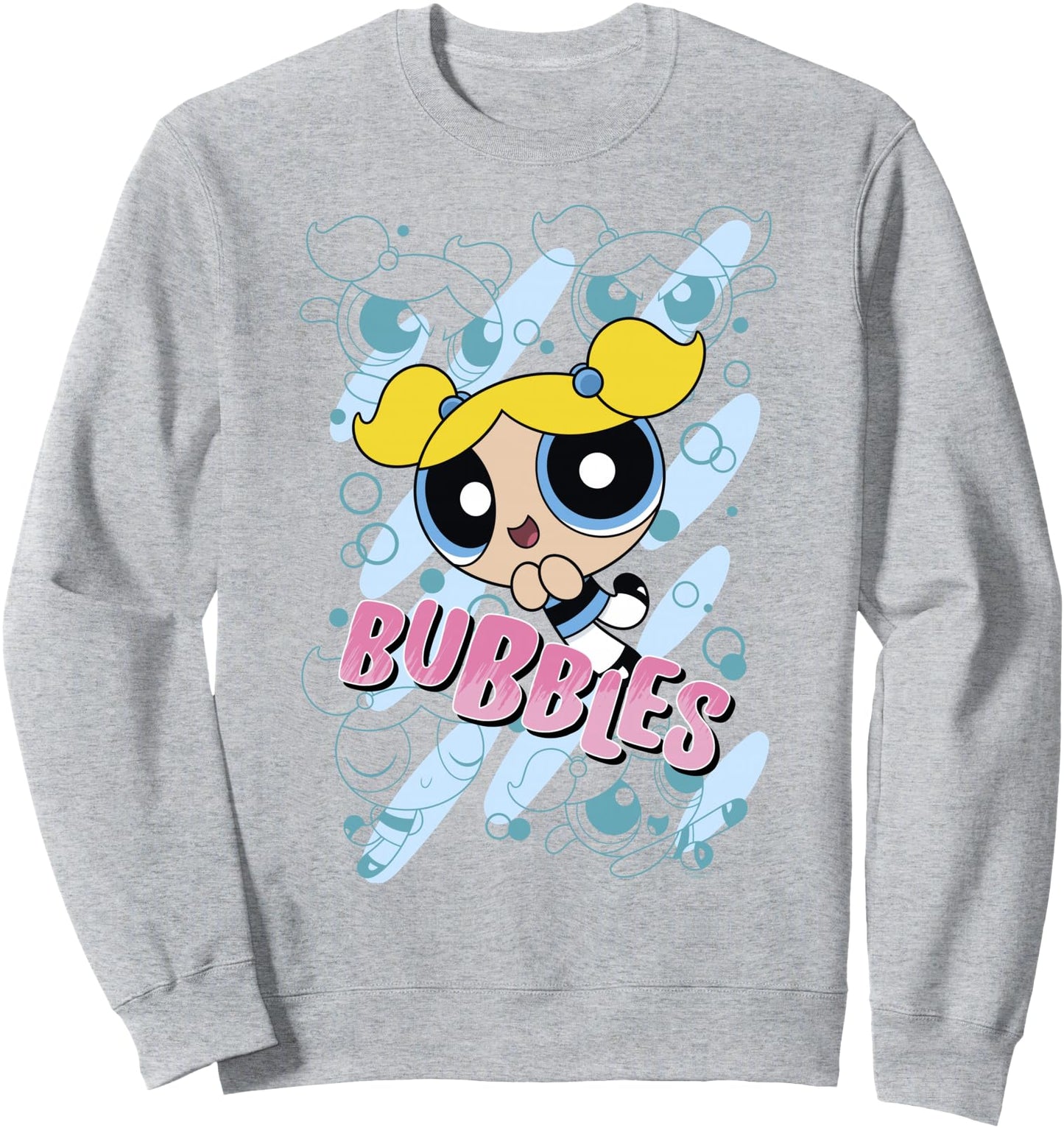 CN The Powerpuff Girls Bubbles Moves Sweatshirt